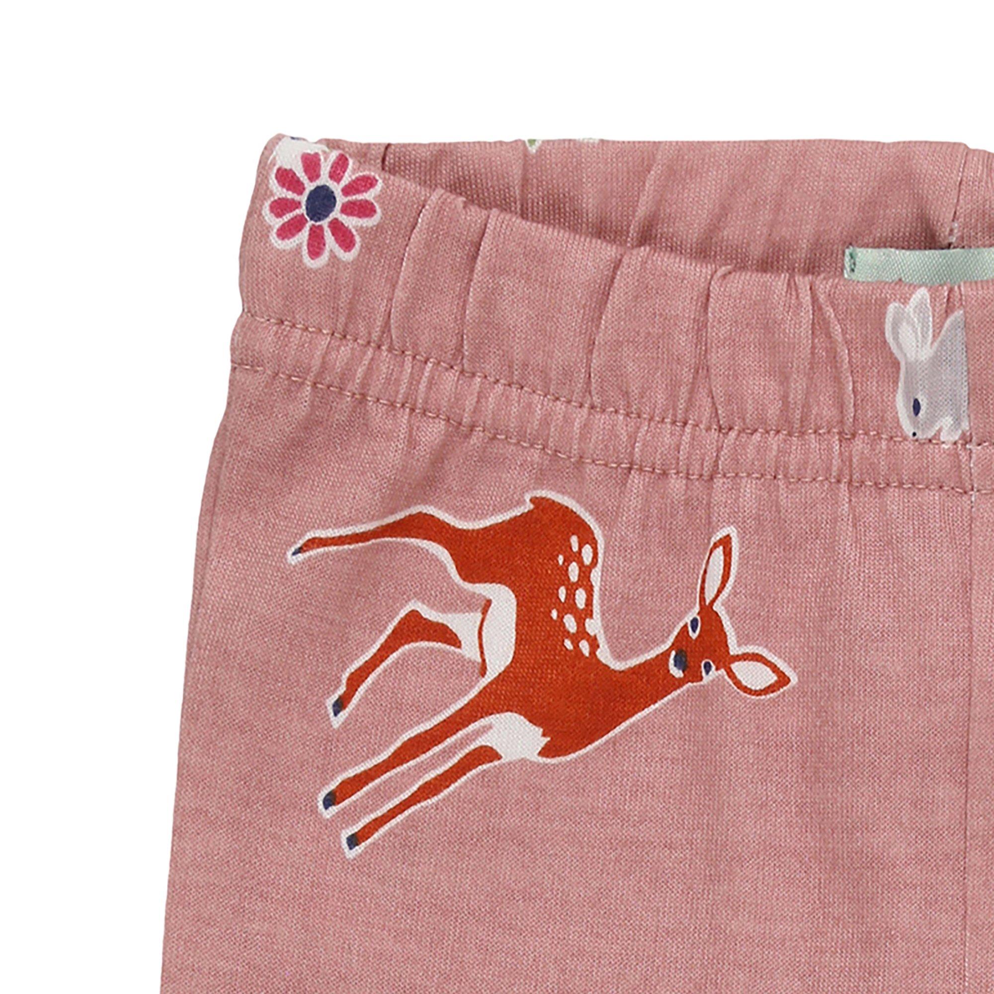 Multi - Lilly and Sid - Little Deer Leggings - 3