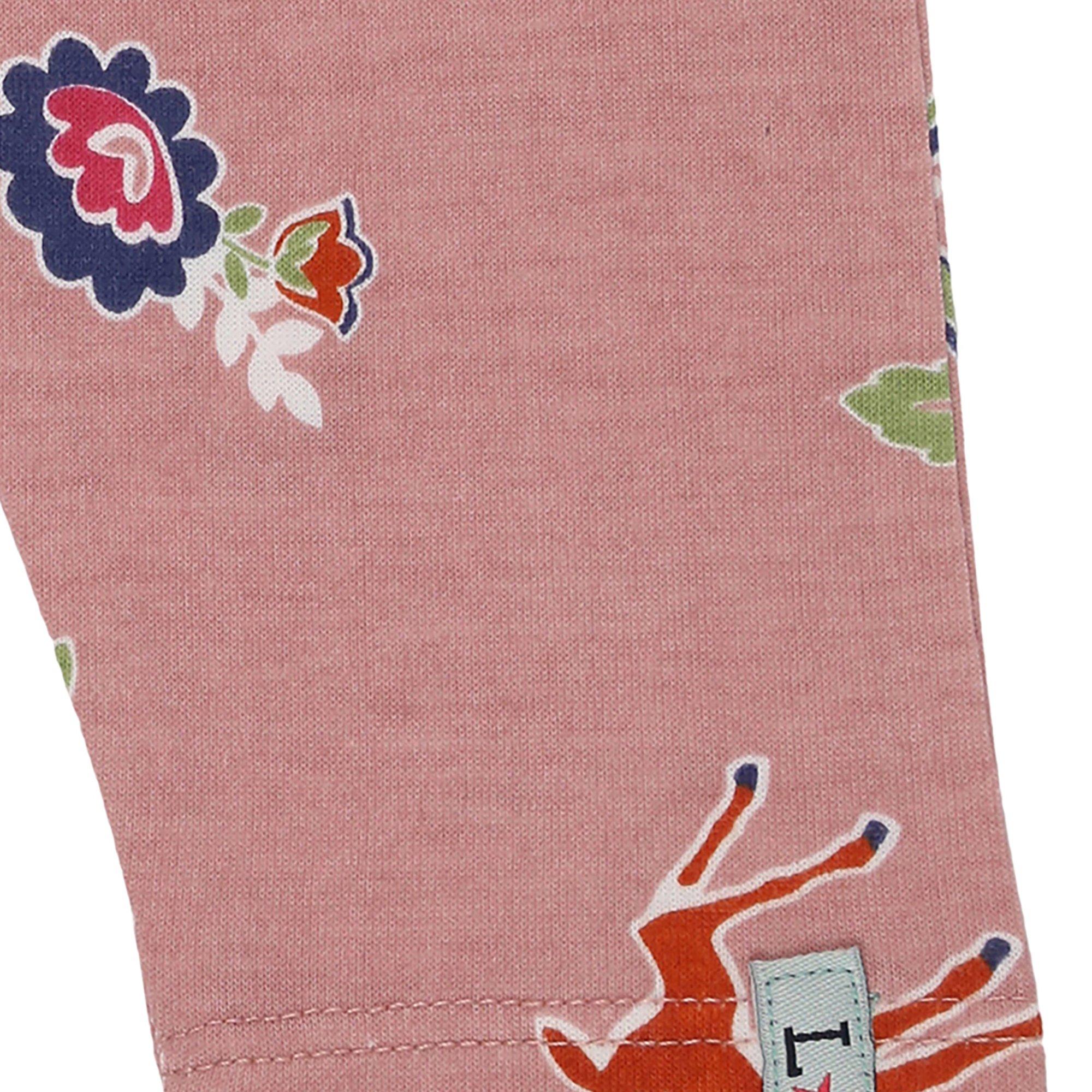 Multi - Lilly and Sid - Little Deer Leggings - 4