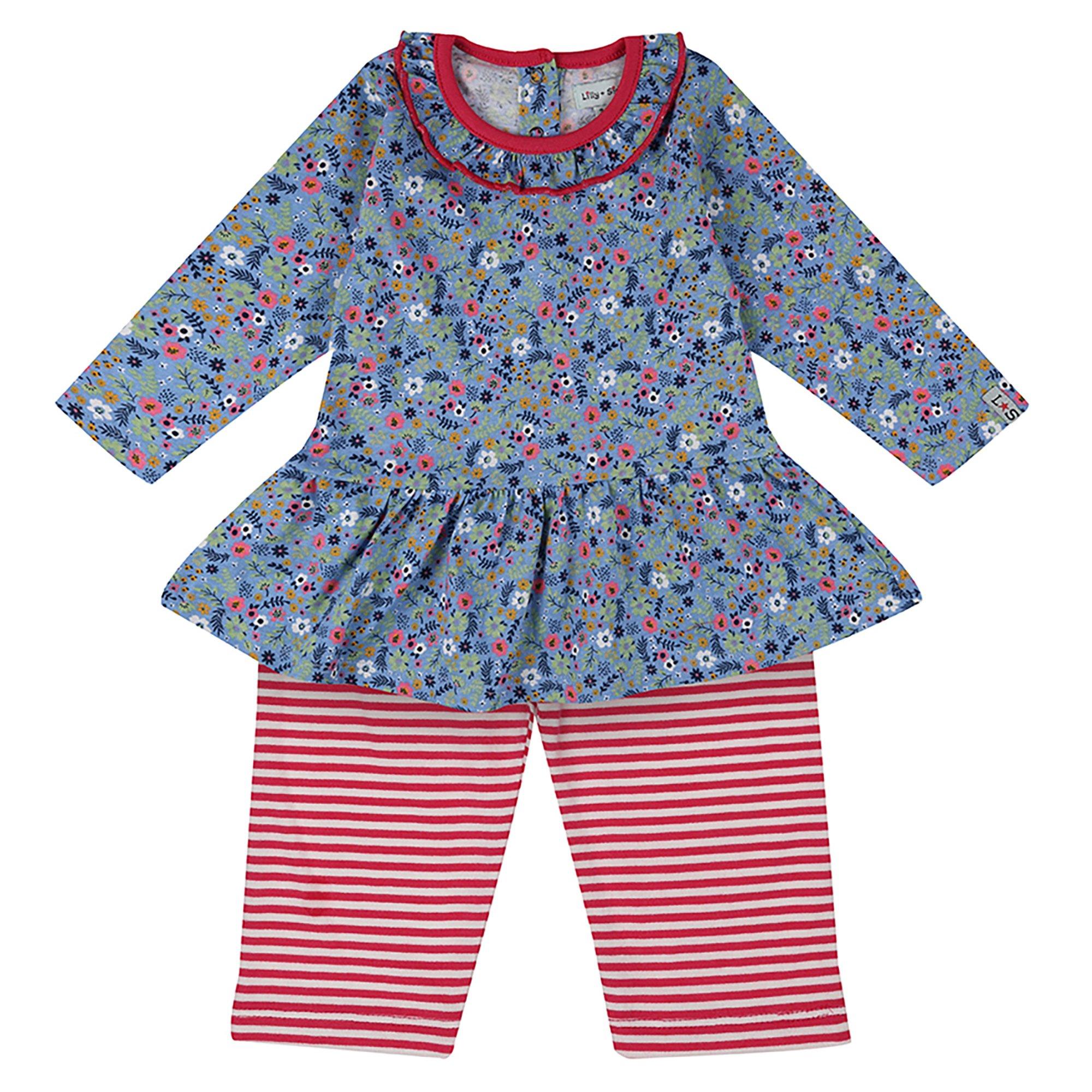 Multi - Lilly and Sid - Ditsy Legging - 1