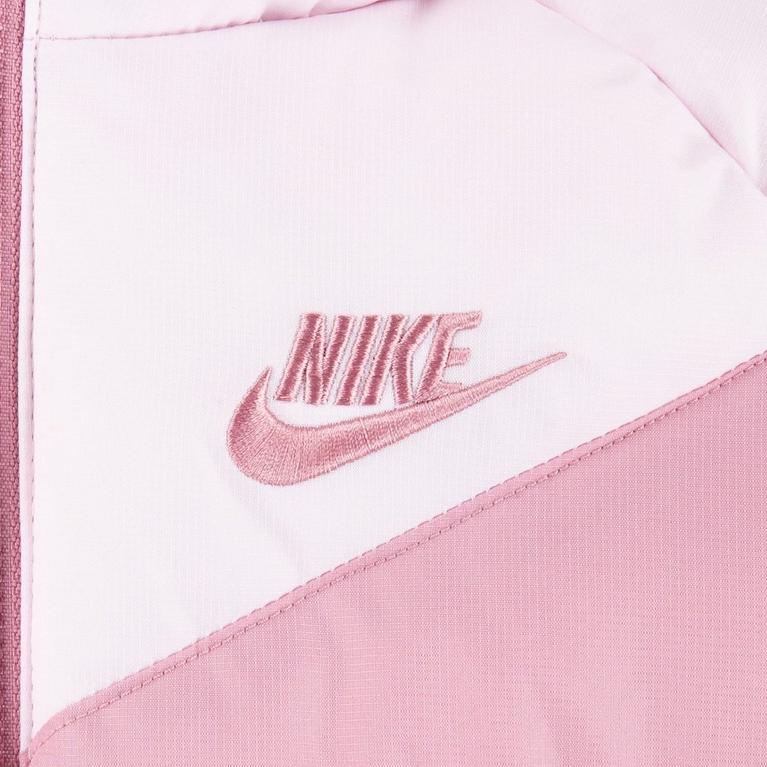 Mousse rose - Nike - cropped quilted bomber jacket Grün - 2
