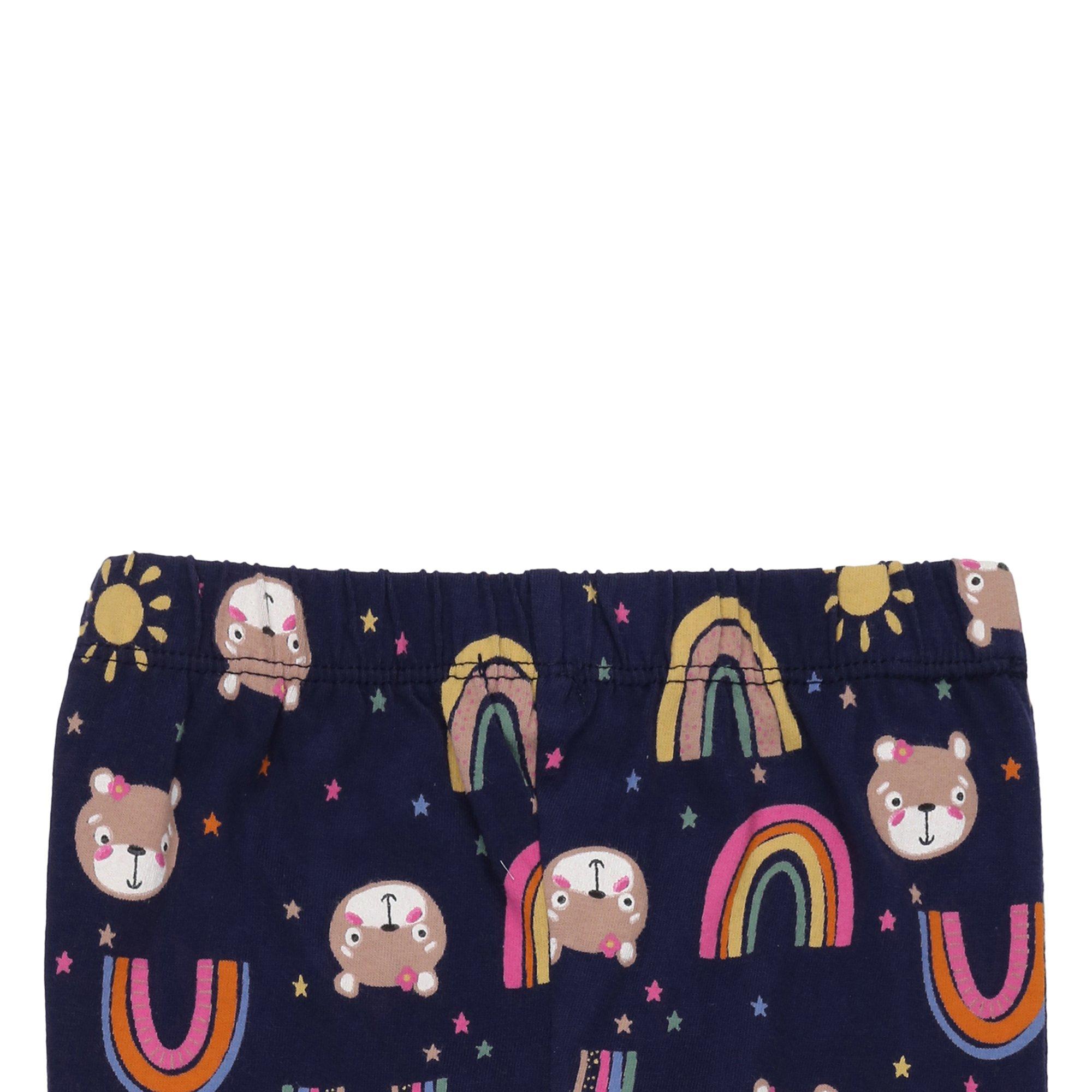 Meerkleurig - Lilly and Sid - Rainbow Leggings - 4