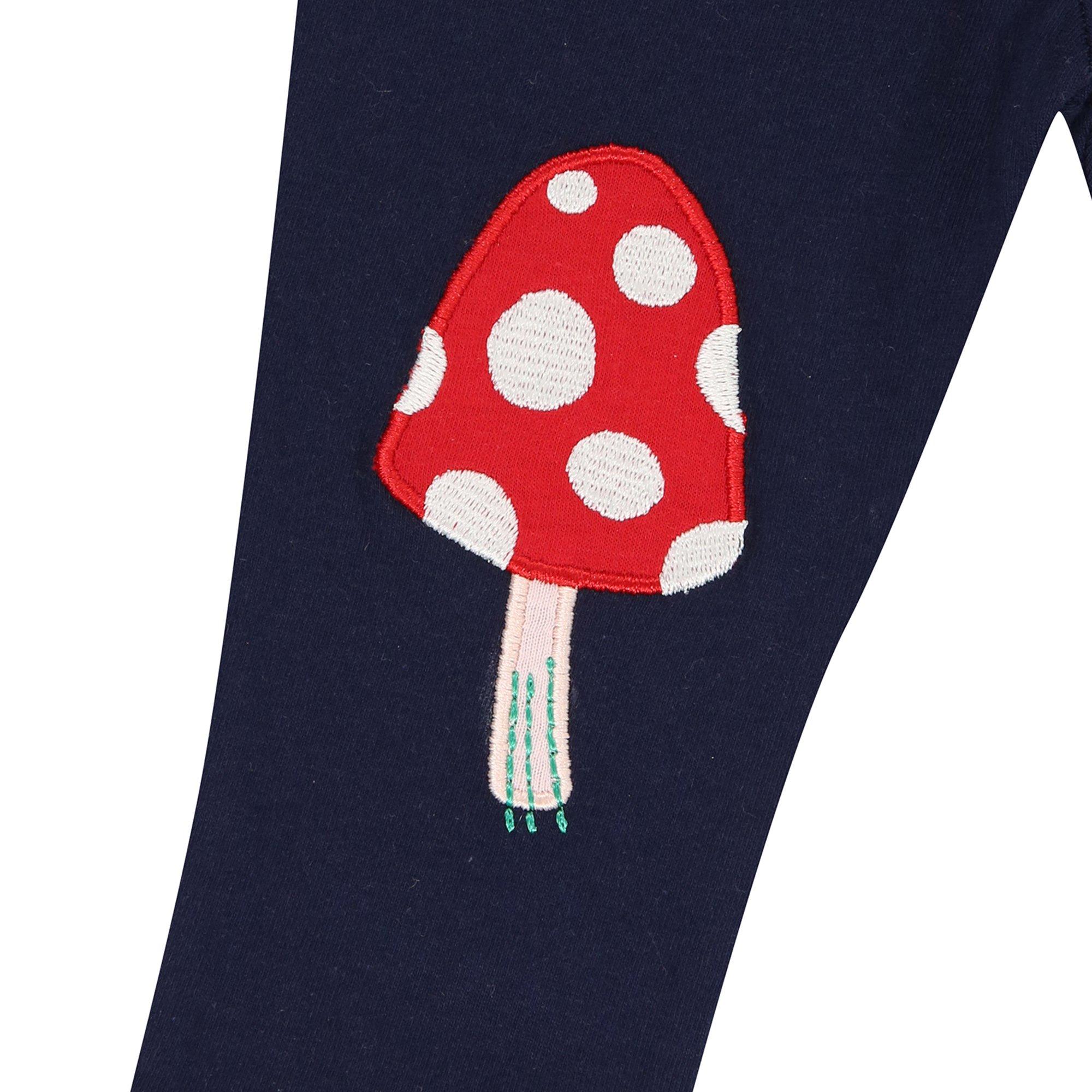 Navy - Lilly and Sid - Knee Leggings - 3
