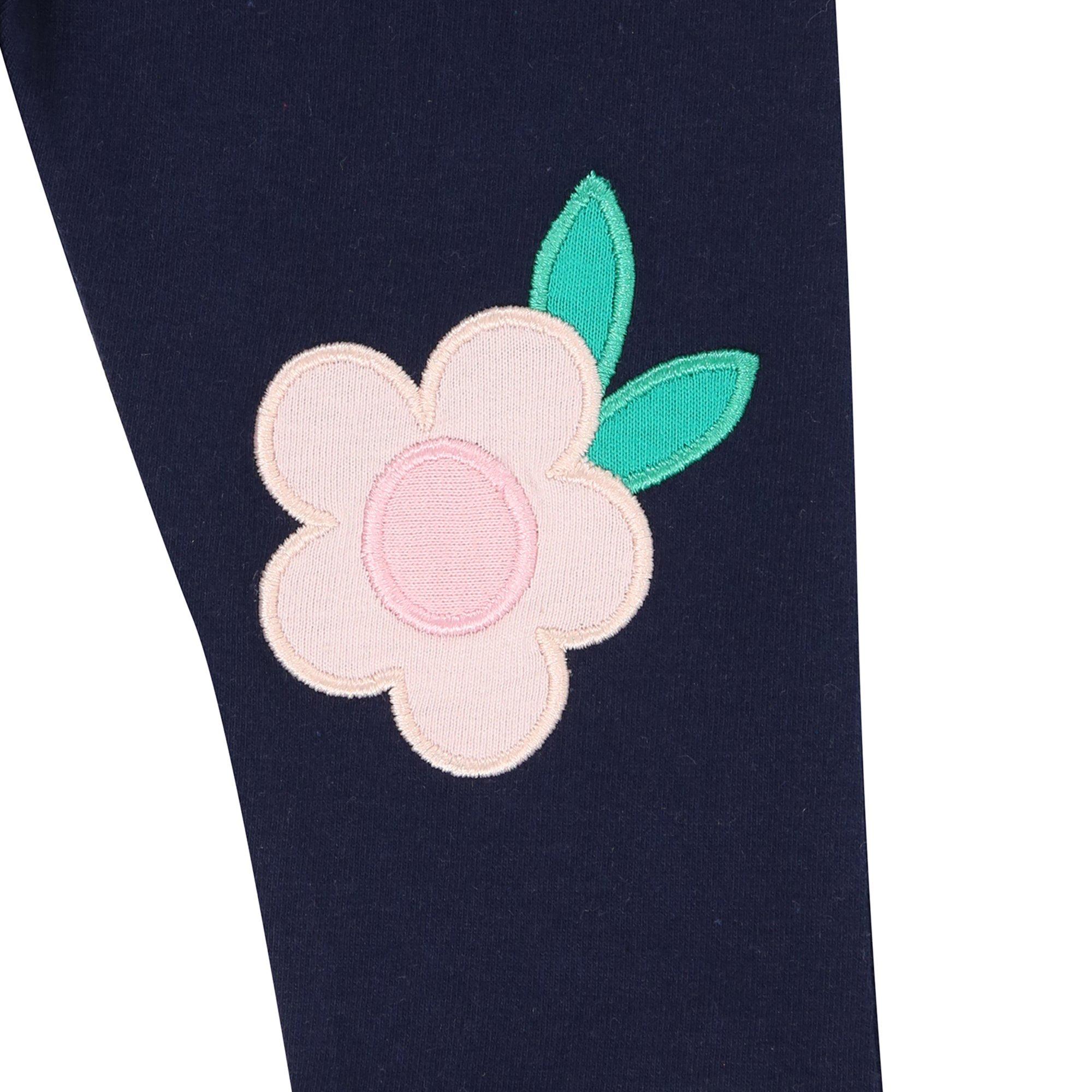 Navy - Lilly and Sid - Knee Leggings - 4