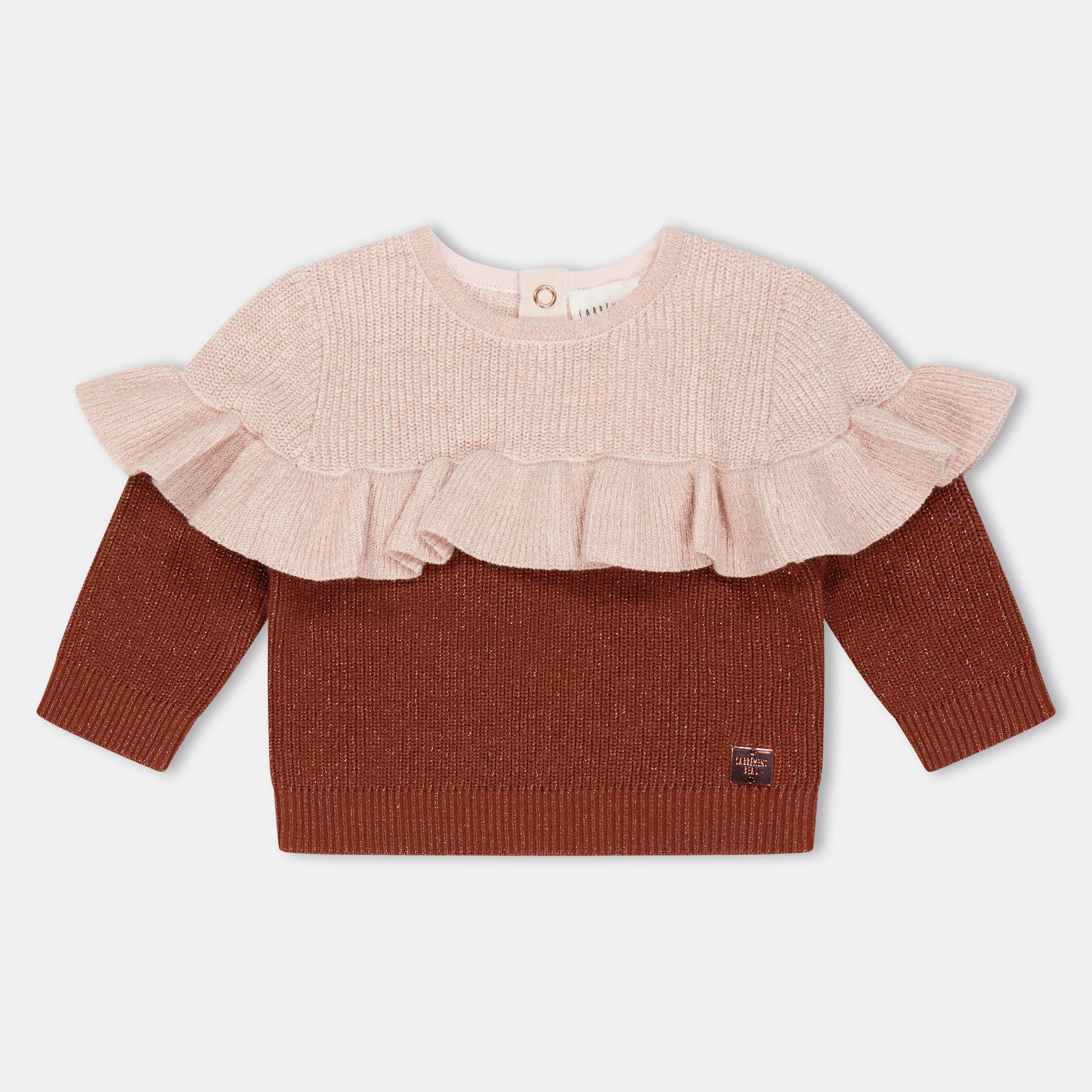 Brown Pink - Carrement Beau - Kids' Hoodie - 1