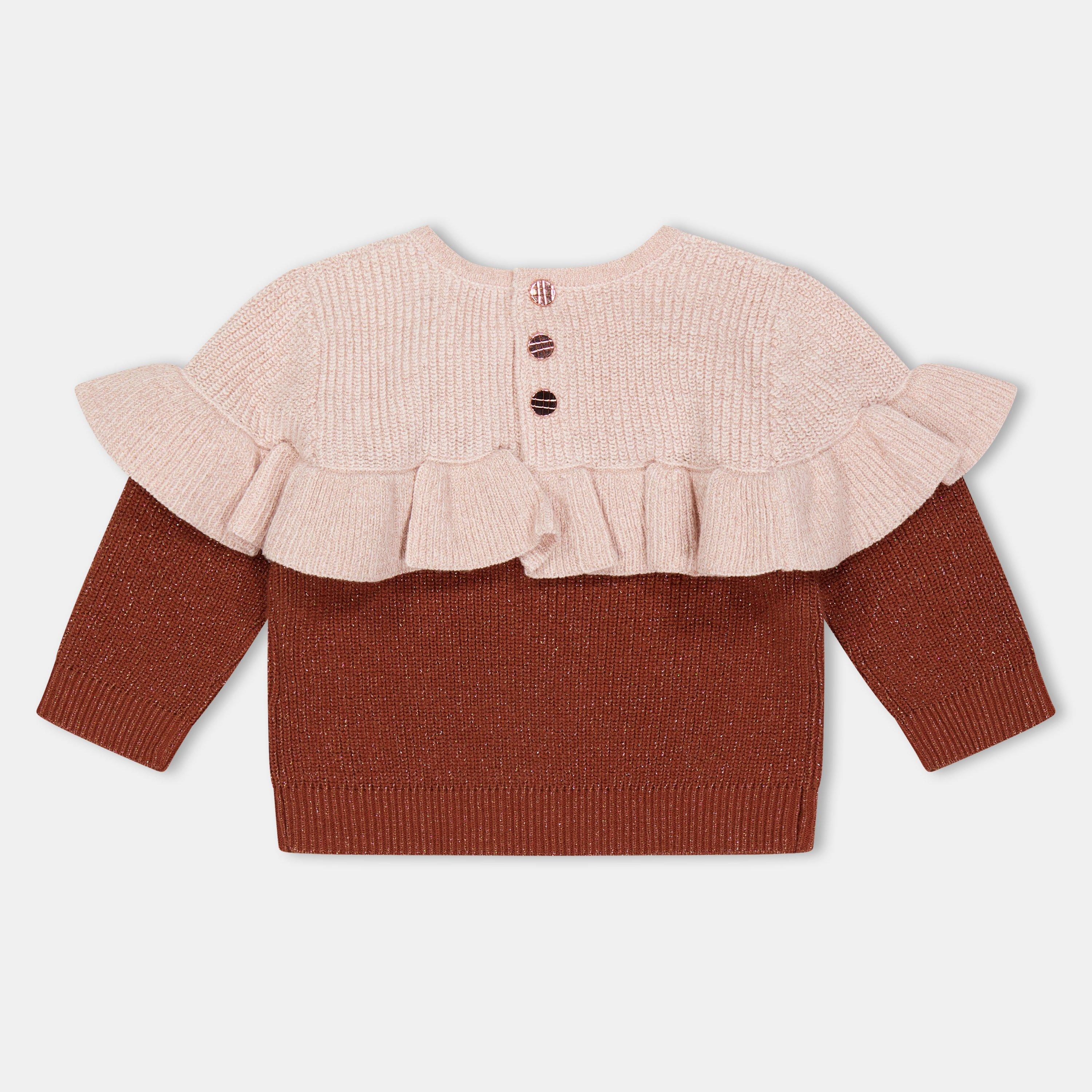 Brown Pink - Carrement Beau - Kids' Hoodie - 2