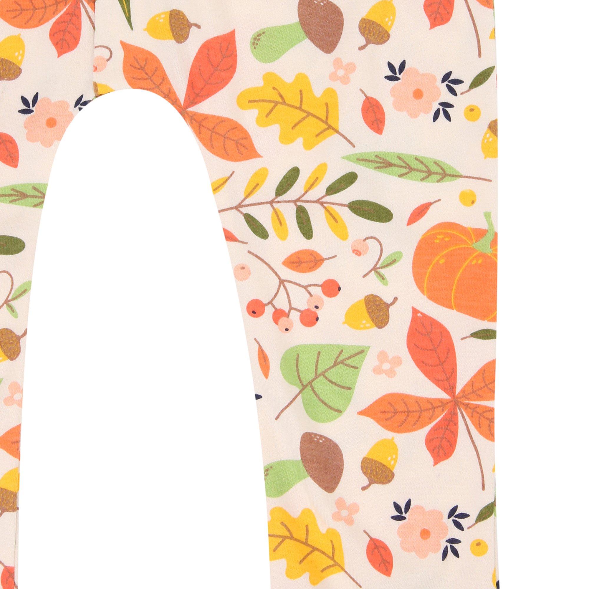 Multi - Lilly and Sid - Pumpkin Playsuit - 4