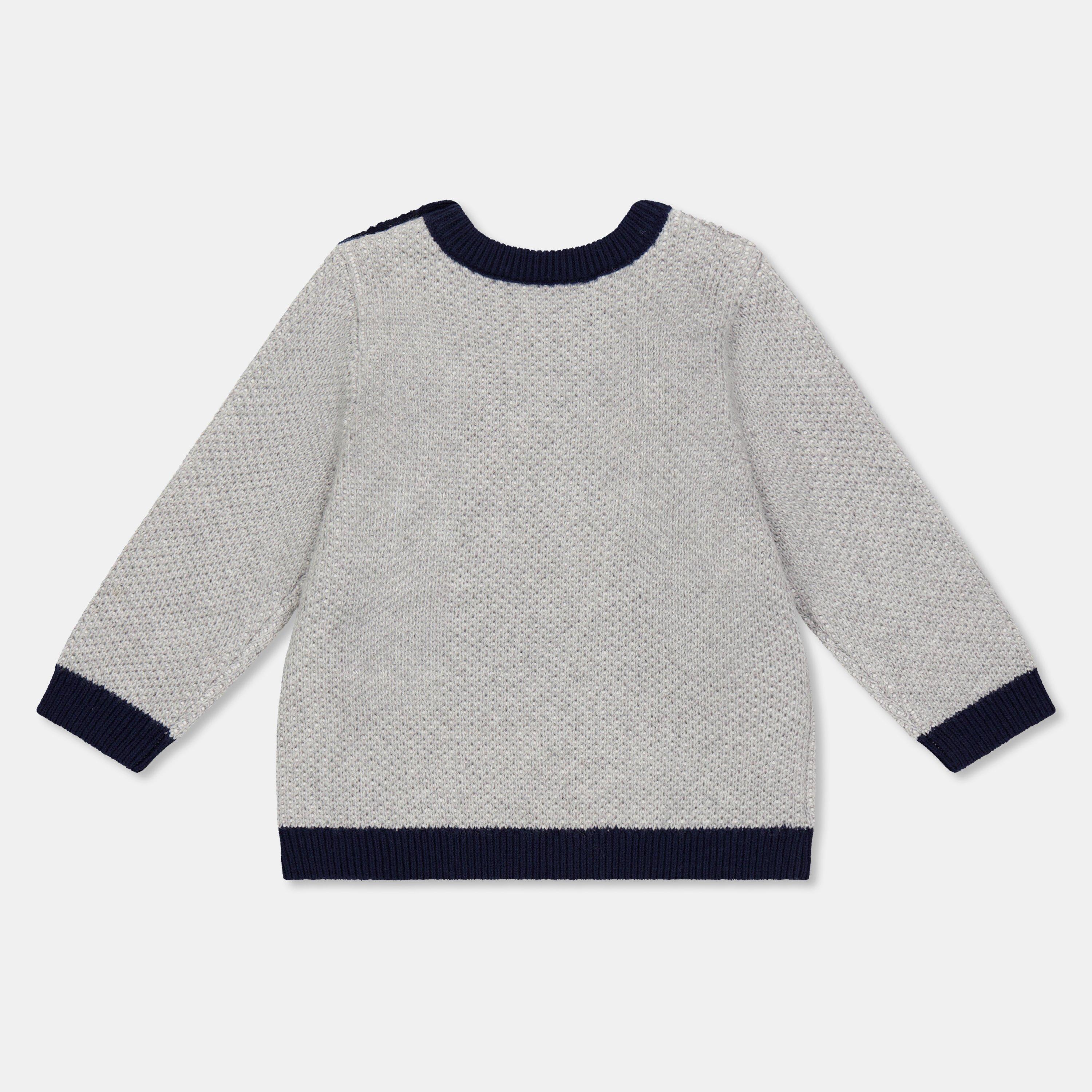 Grey Blue - Carrement Beau - Kids' Hoodie - 2