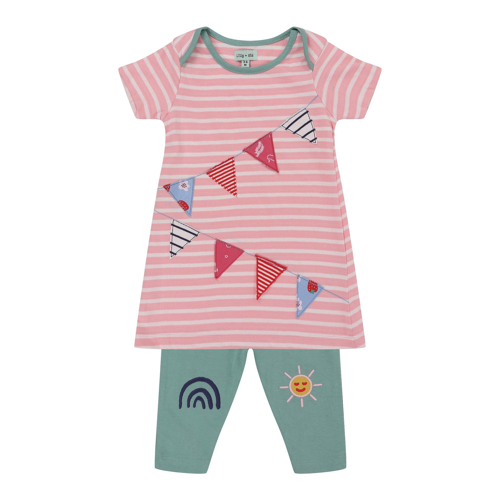 Multi - Lilly and Sid - Bunting Leggings - 1