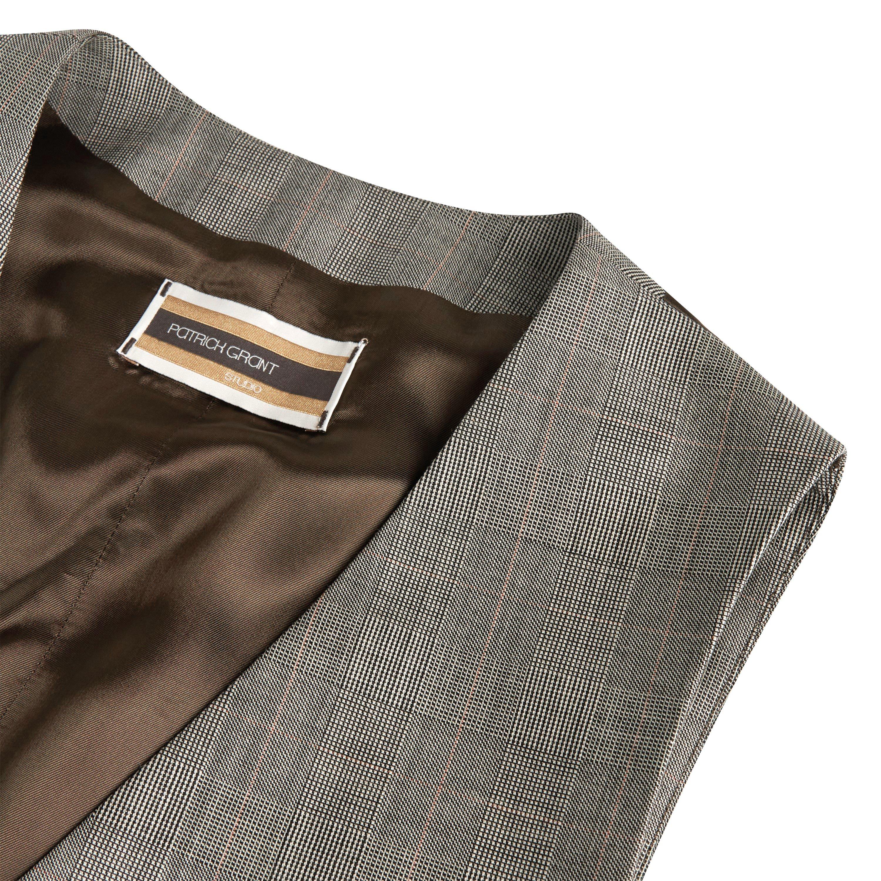 Grey Check - Patrick Grant Studio - Regent Waistcoat - 5