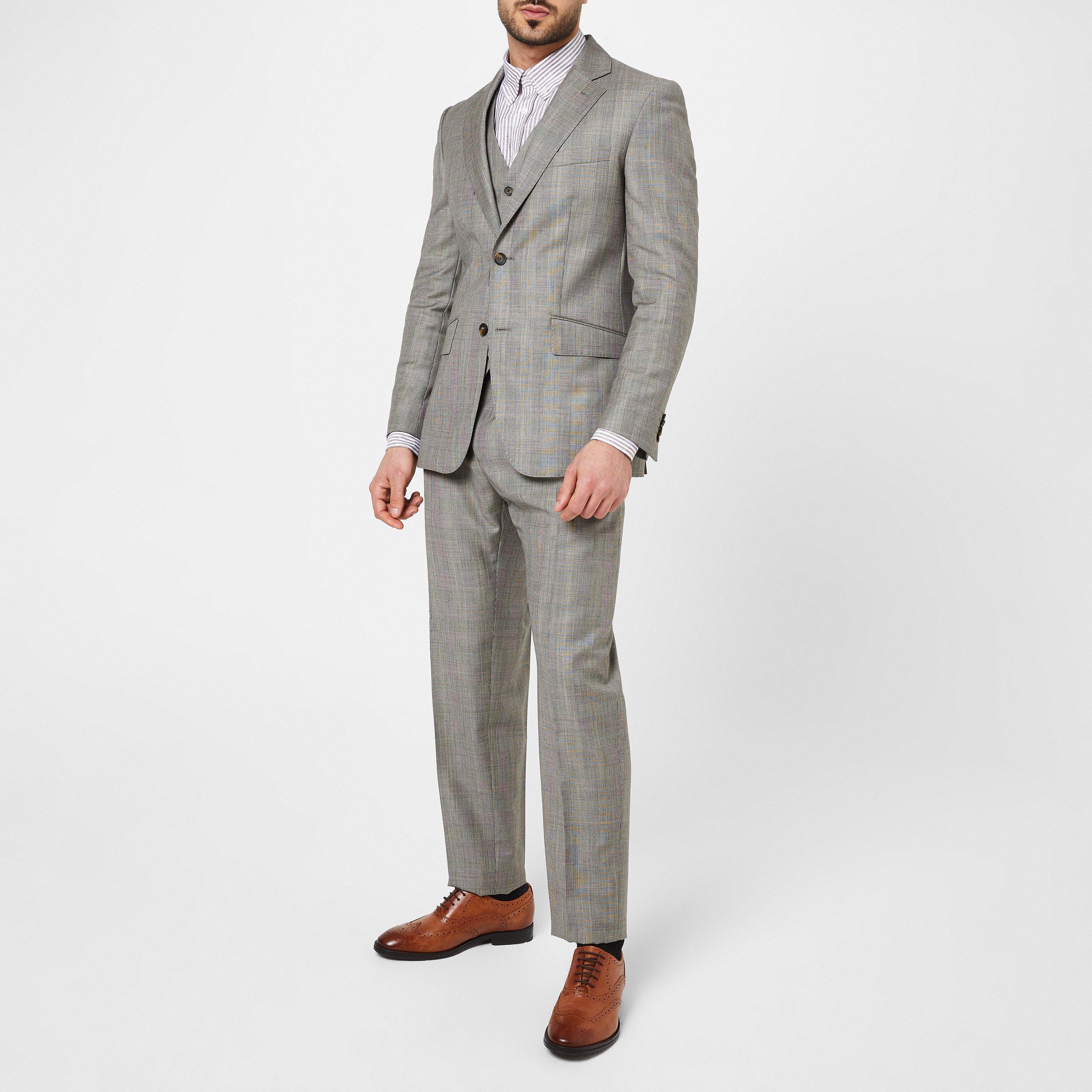 Grey Check - Patrick Grant Studio - Regent Waistcoat - 6