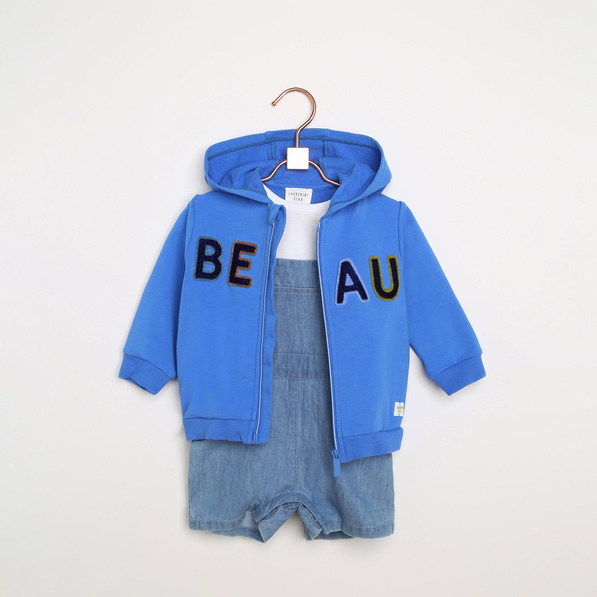 Blue - Carrement Beau - Kids' Zip Hoodie - 2