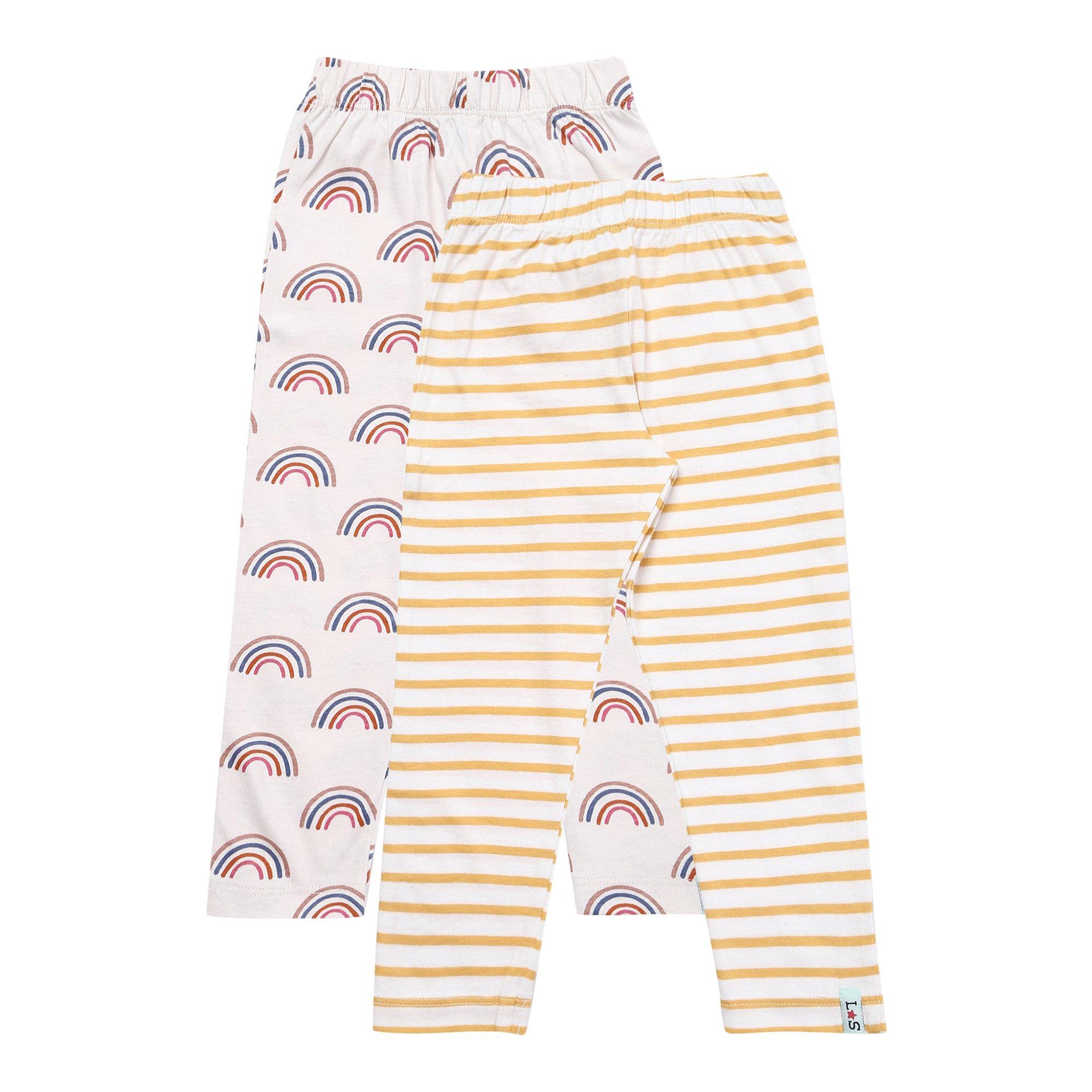 Multi - Lilly and Sid - Rainbow Leggings - 1