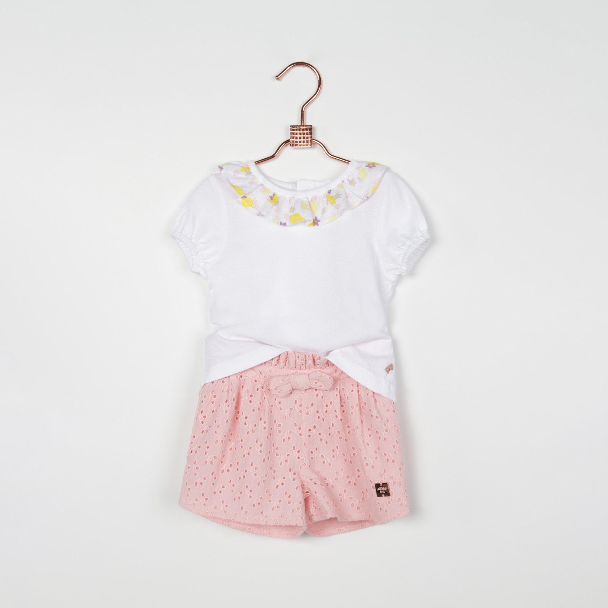 White - Carrement Beau - Kids' Short-Sleeve Regular Fit T-Shirt - 2