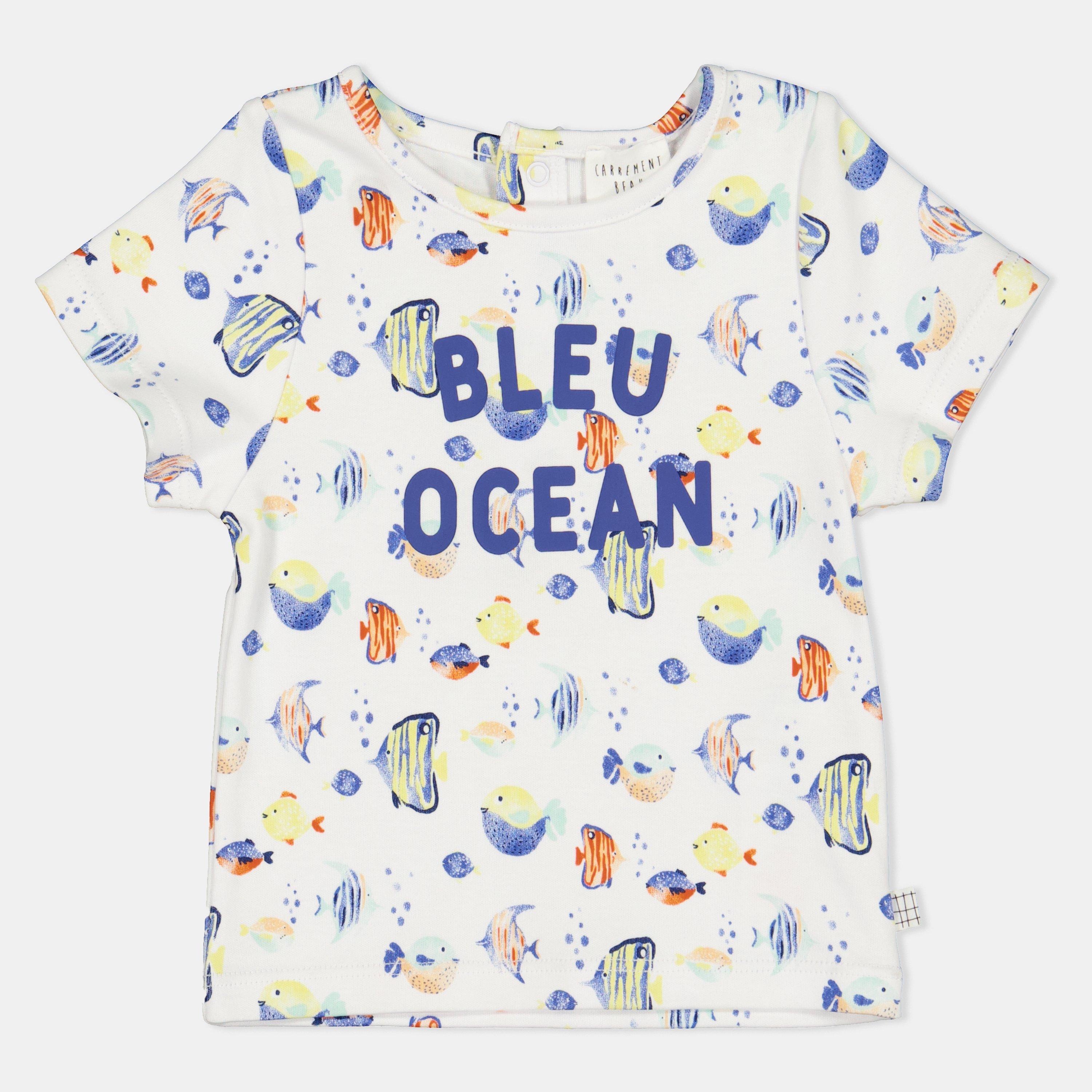 White - Carrement Beau - Unisex Kids' Short-Sleeve Regular Fit T-Shirt