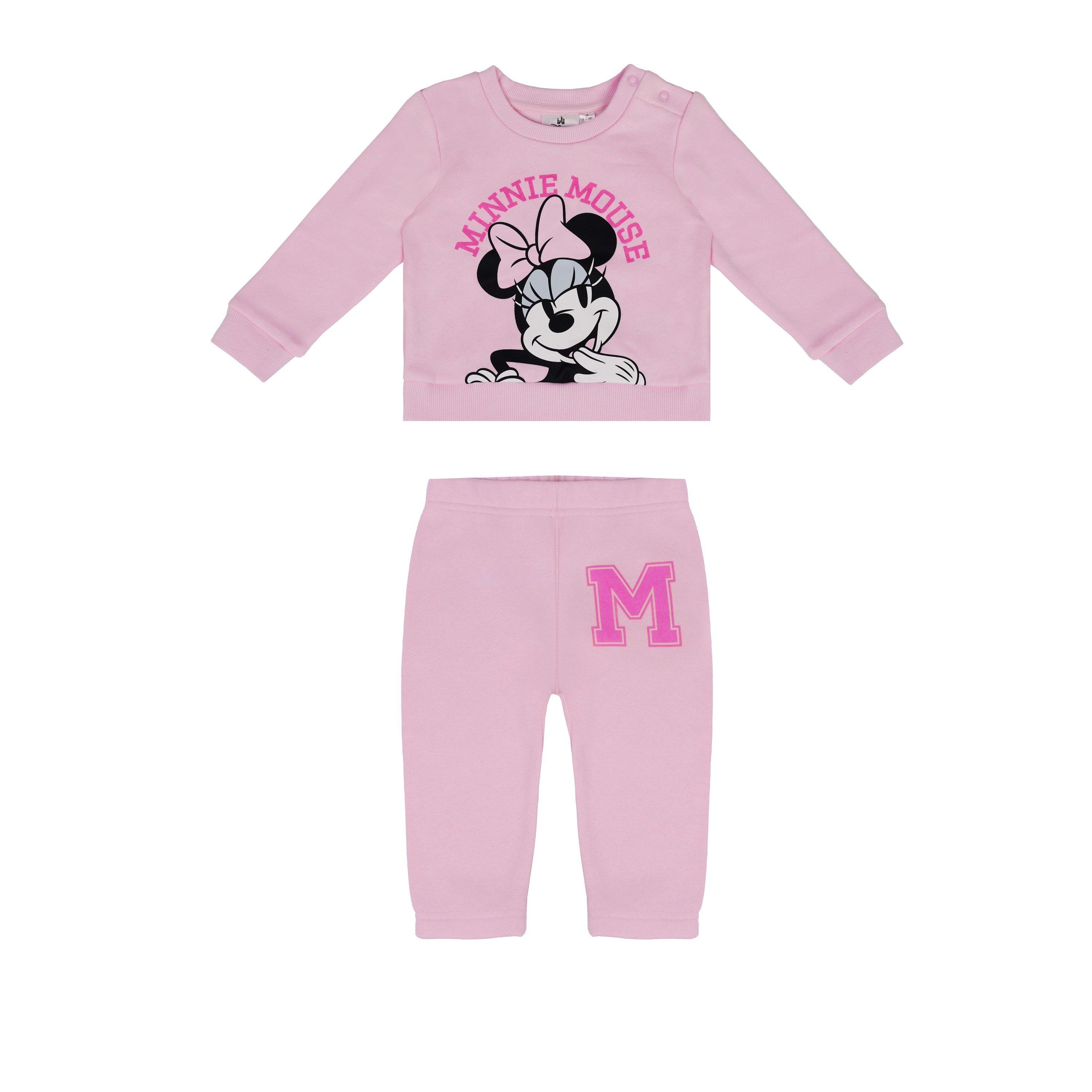 Minnie - Character - Babys Disney Fleece Crew Jog Set - 1