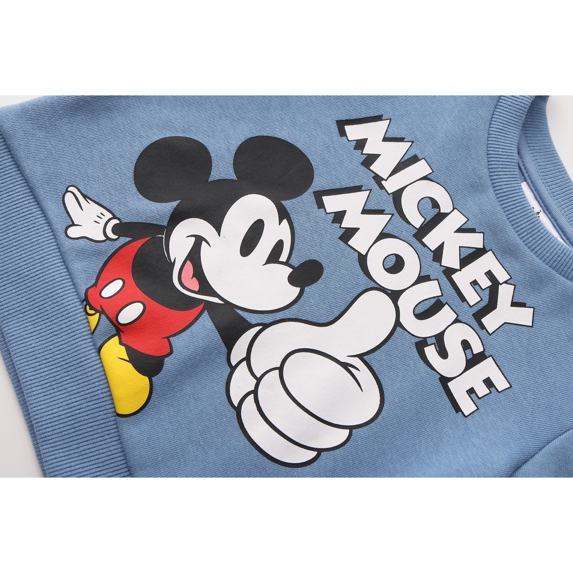 Mickey - Character - Babys Disney Fleece Crew Jog Set - 7
