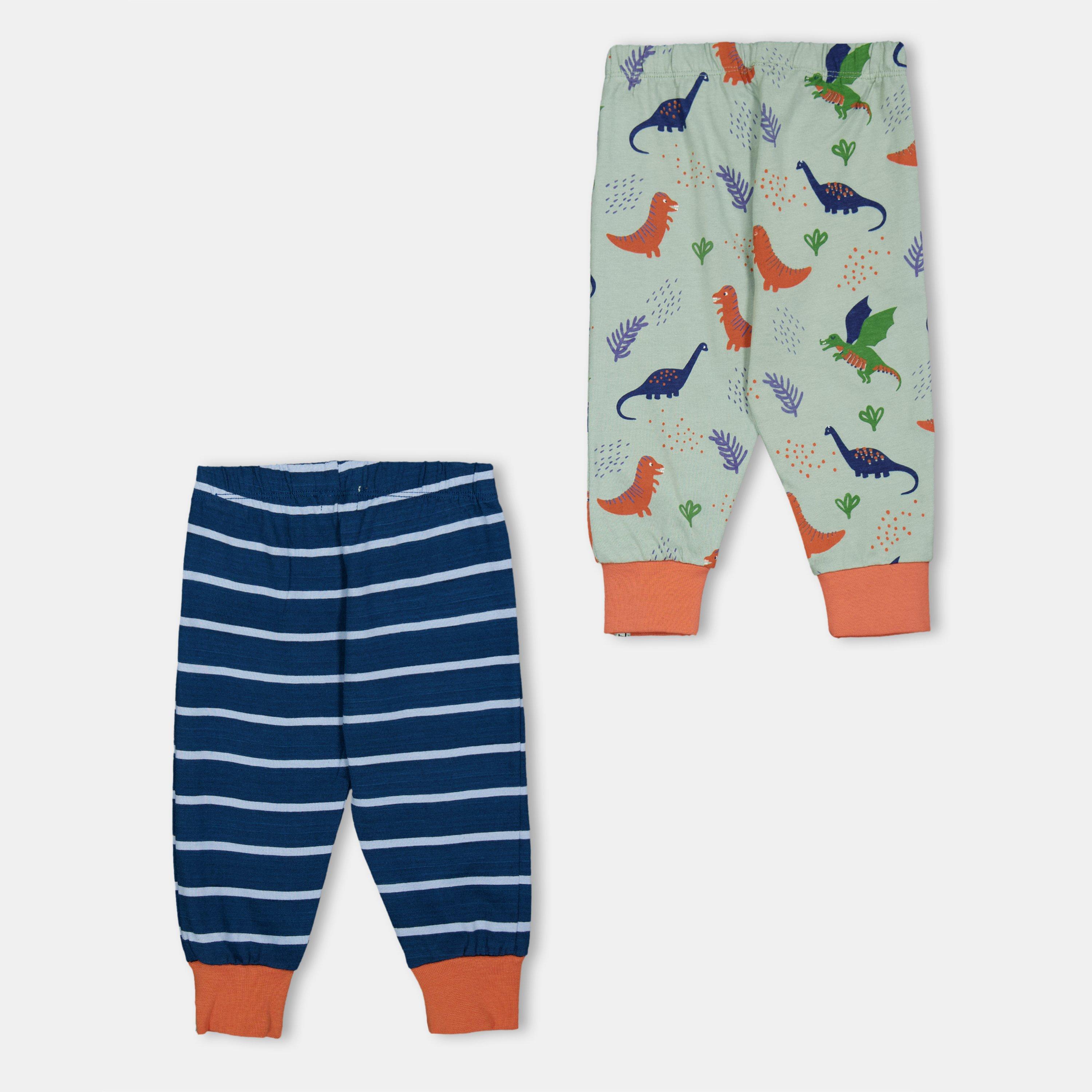 Multi - Lilly and Sid - Dino Leggings - 2