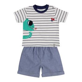Lilly and Sid Lizard Tee Sht S Bb99