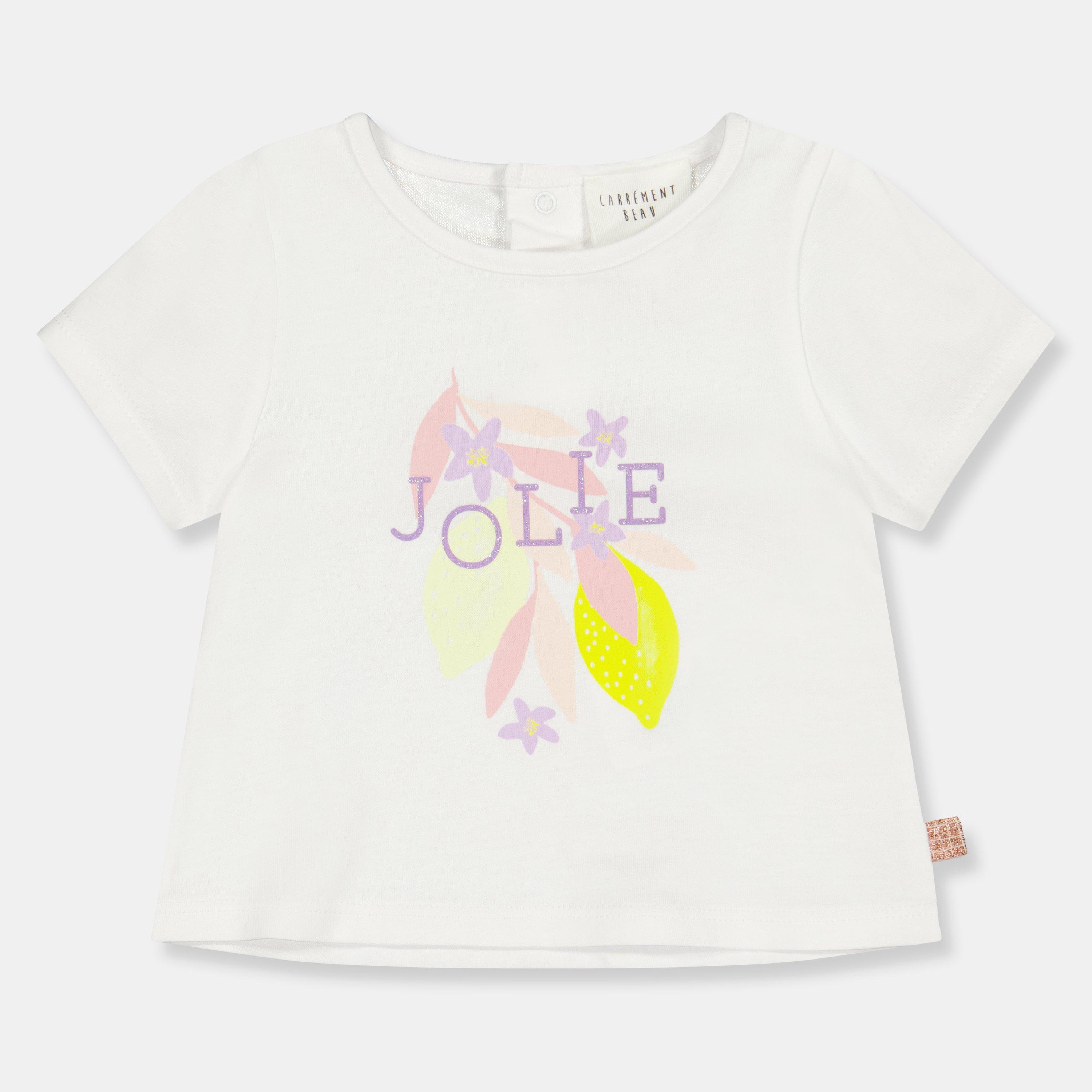 White - Carrement Beau - Unisex Kids' Regular Fit Short-Sleeve T-Shirt - 1