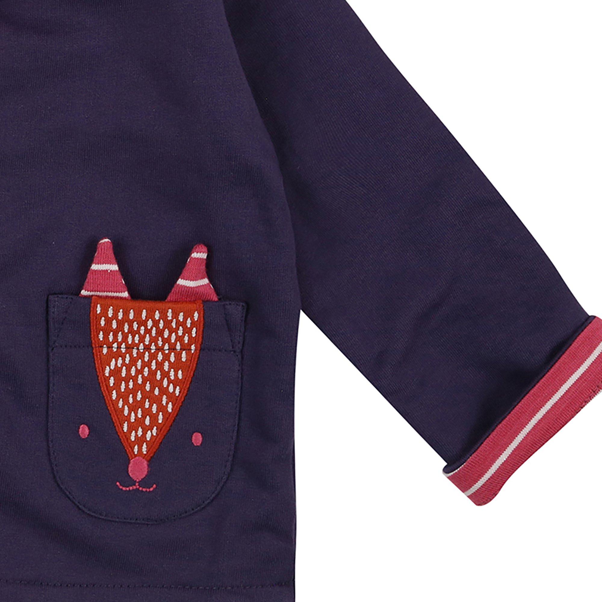 Multicolorido - Lilly and Sid - Reversible Fox Waterproof Lightweight Rain Anorak - 4