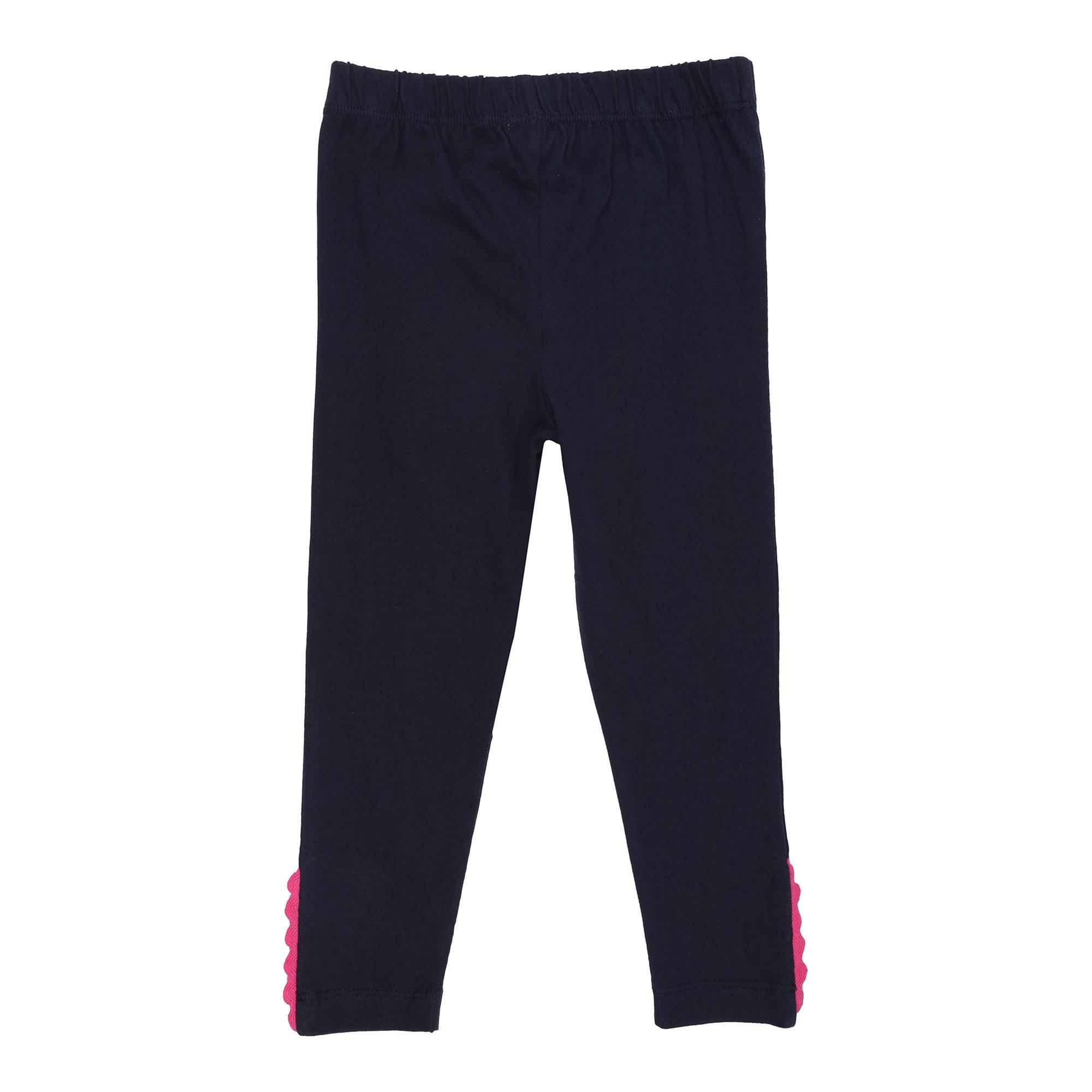 Multi - Lilly and Sid - Horse Floral Leggings - 2