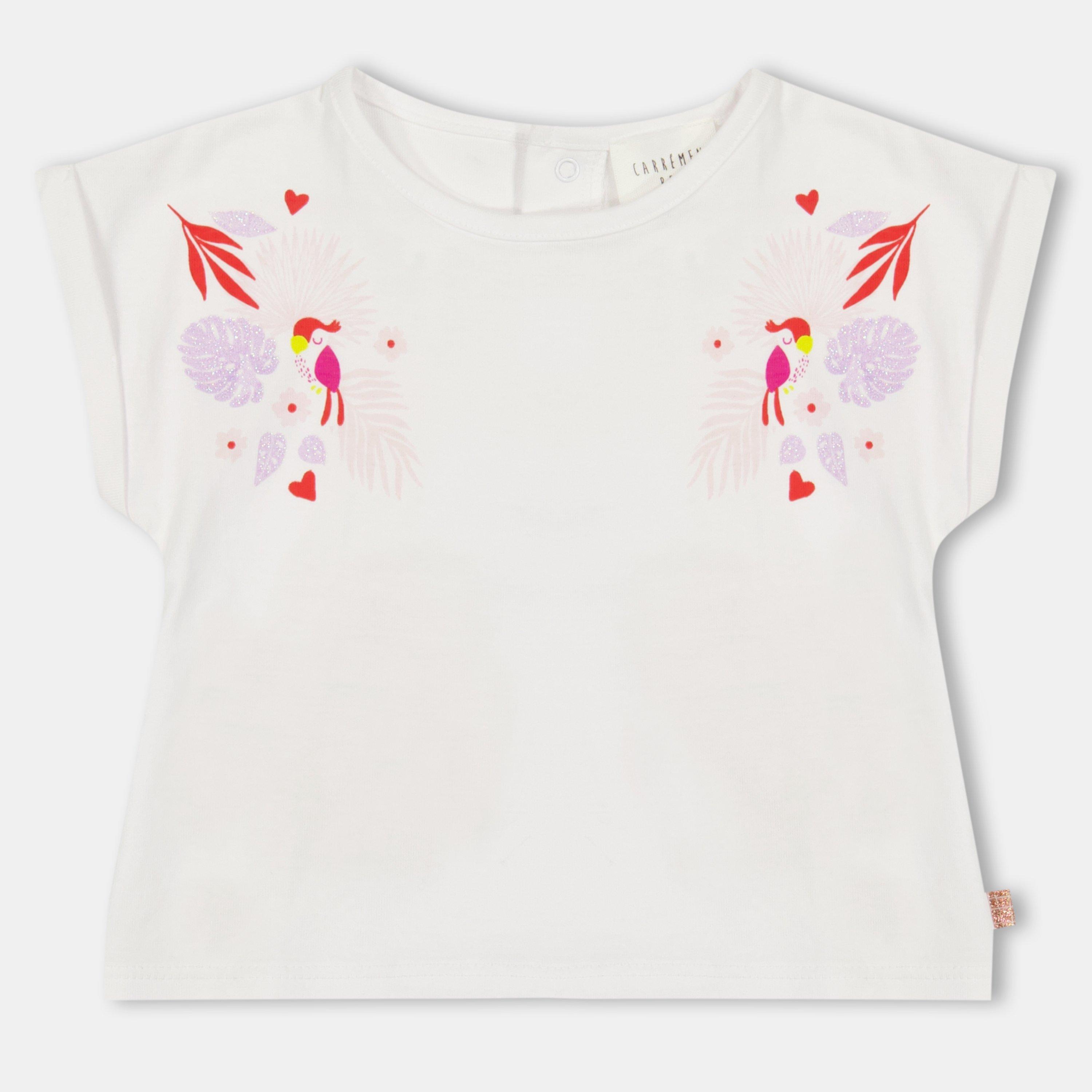 White - Carrement Beau - Unisex Kids' Short-Sleeve Regular Fit T-Shirt - 1