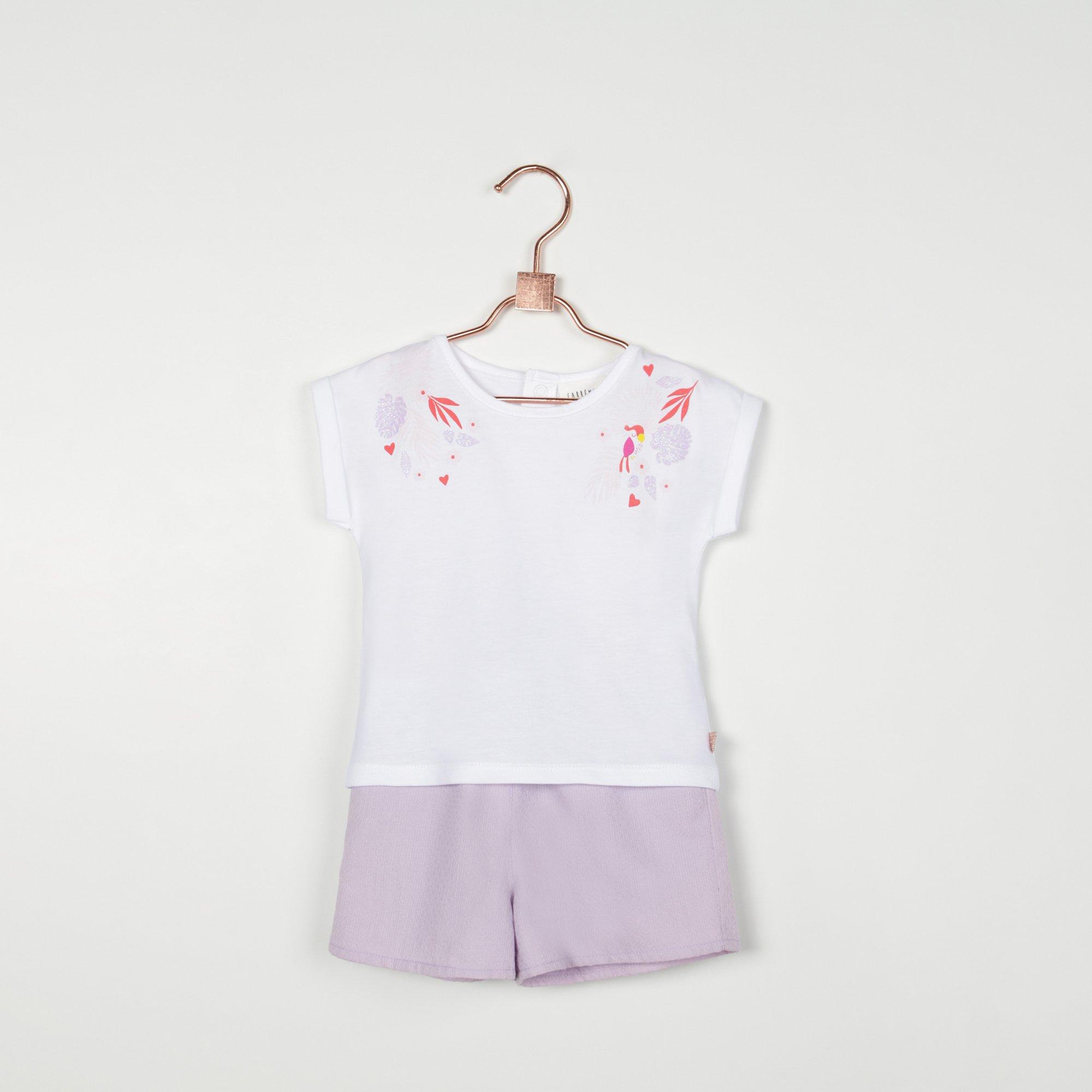 White - Carrement Beau - Kids' Short-Sleeve Regular Fit T-Shirt - 3