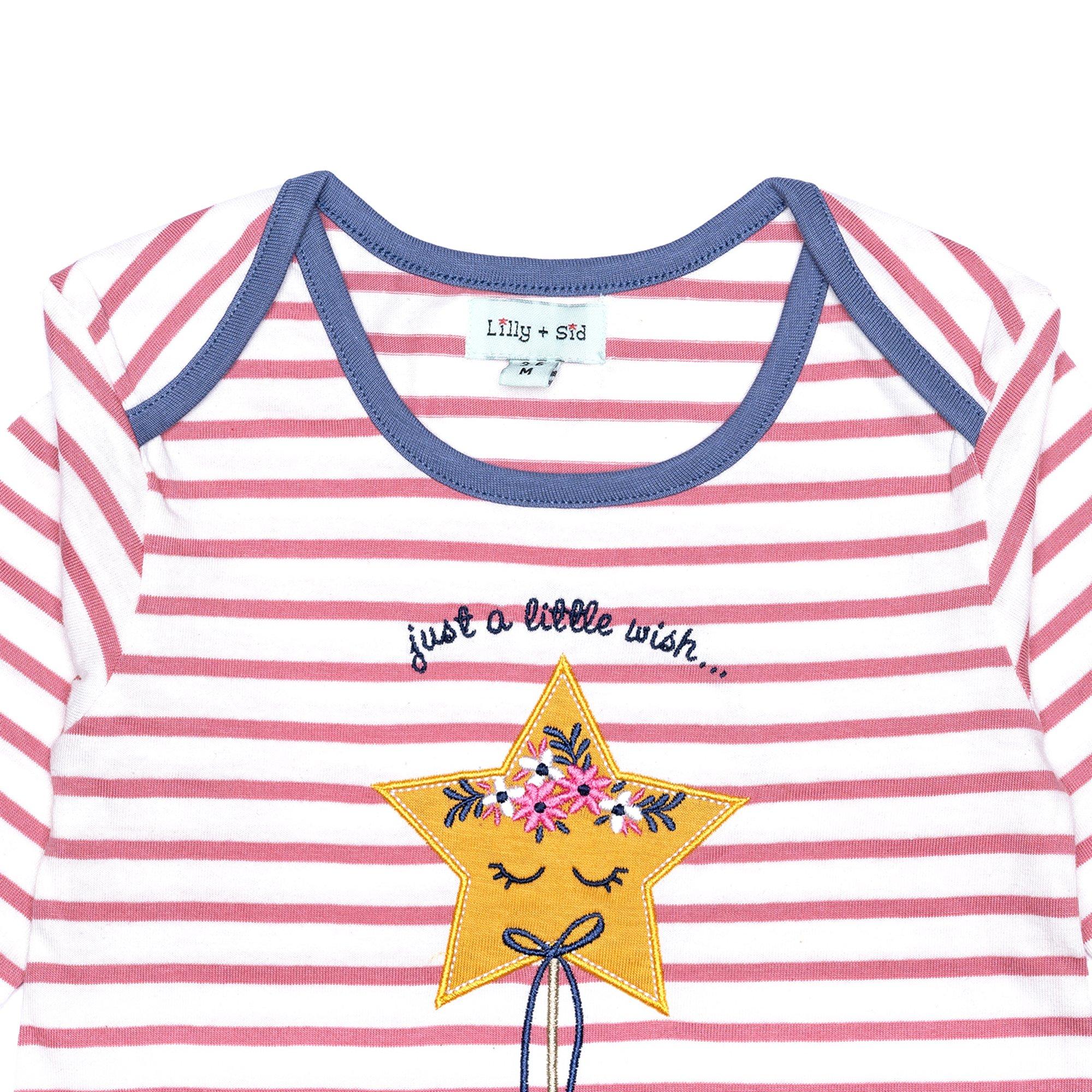 Pink - Lilly and Sid - Kids' Playsuit - 2