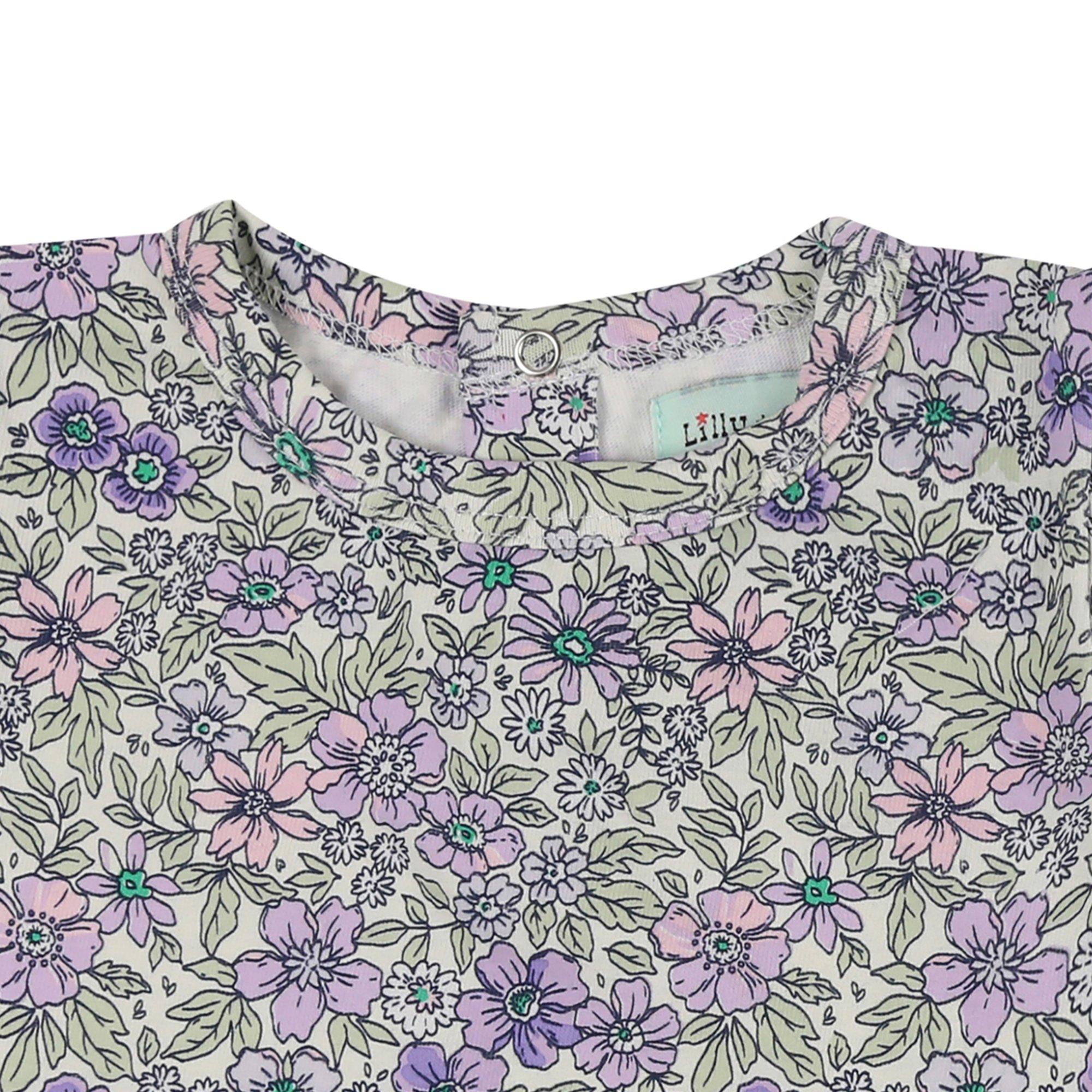 Multi - Lilly and Sid - Floral T-Shirt and Shorts Set - 5