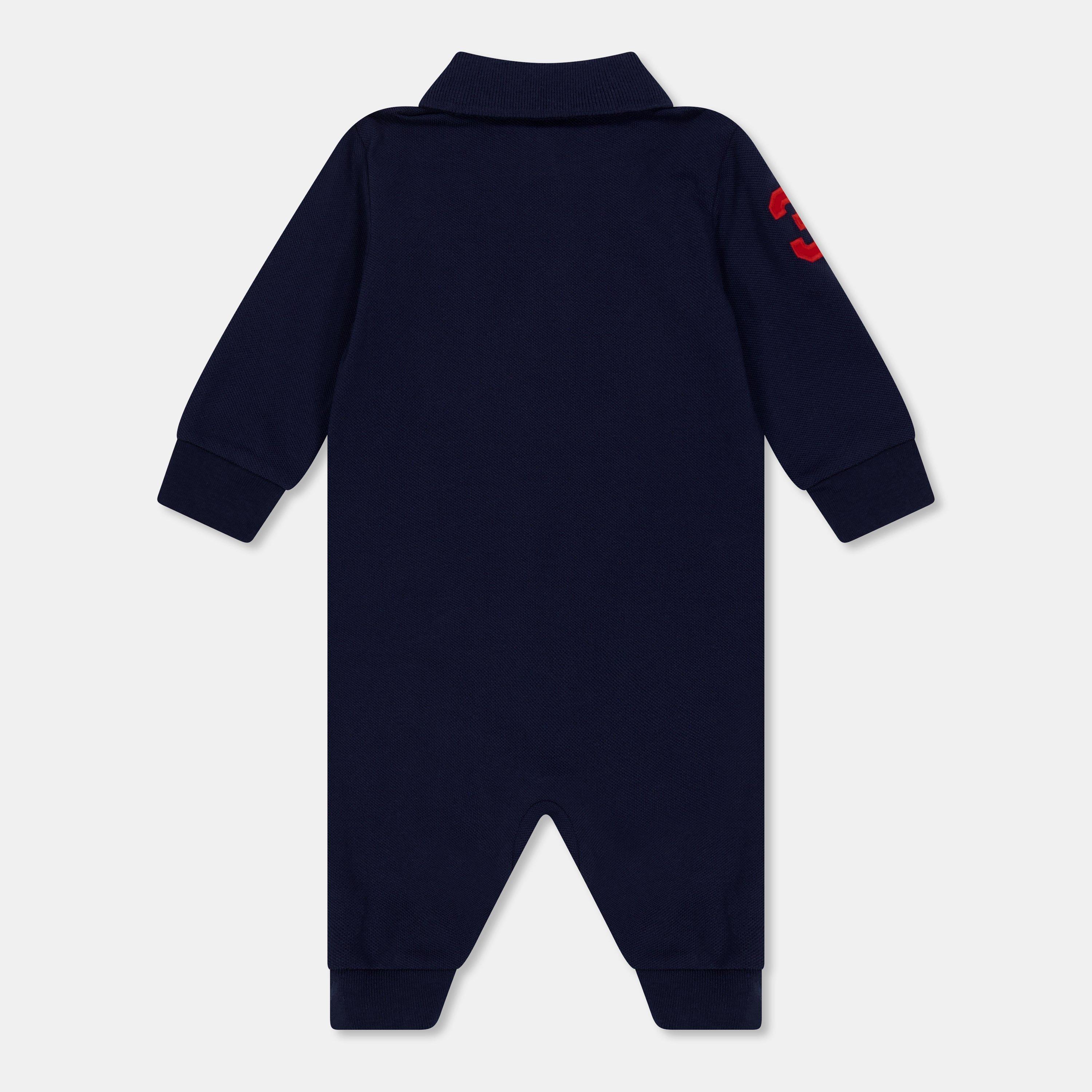 Refined Navy - Polo Ralph Lauren - Kids' Logo Onesie - 2