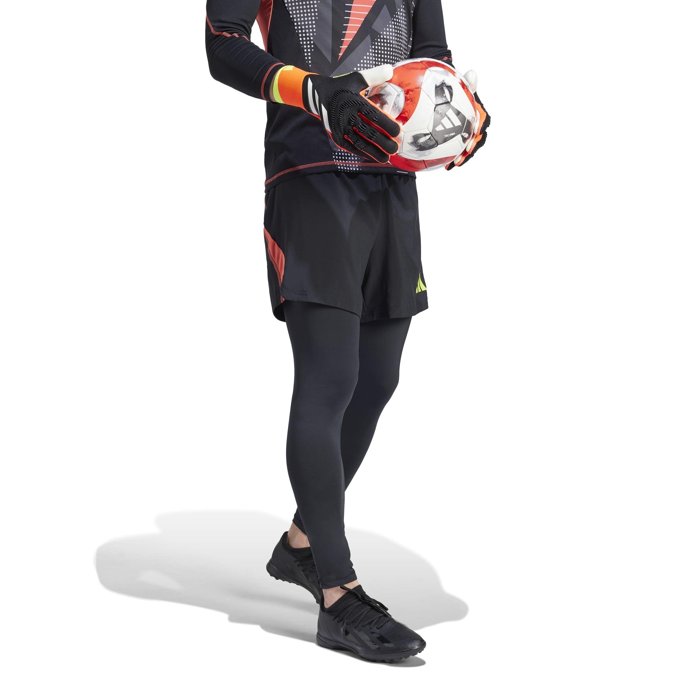 Nero - adidas - adidas T24 Pro Goal Keeper Legging Mens - 4