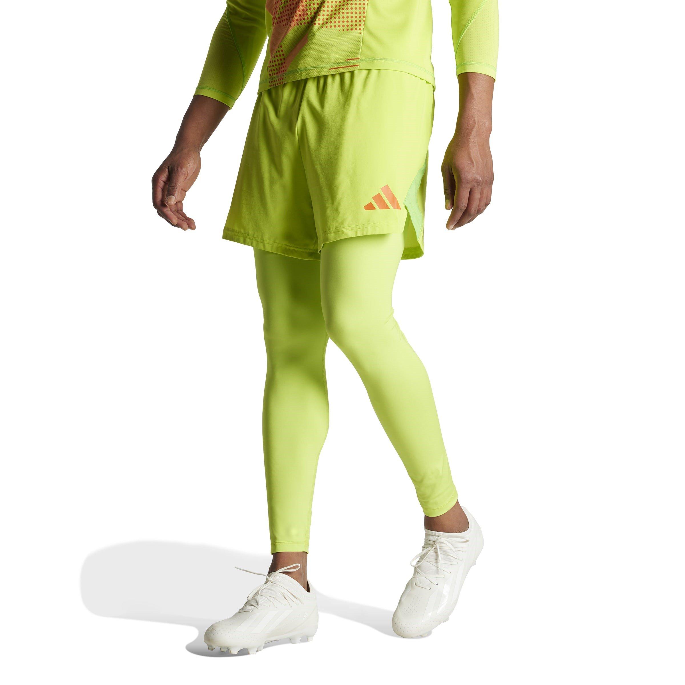 Solar Gelb - adidas - T24 Pro Goal Keeper Legging Mens - 2