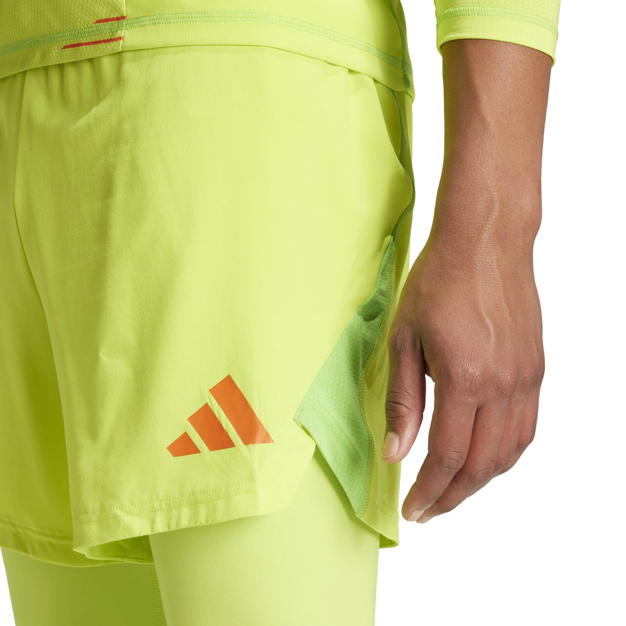 Solar Gelb - adidas - T24 Pro Goal Keeper Legging Mens - 5