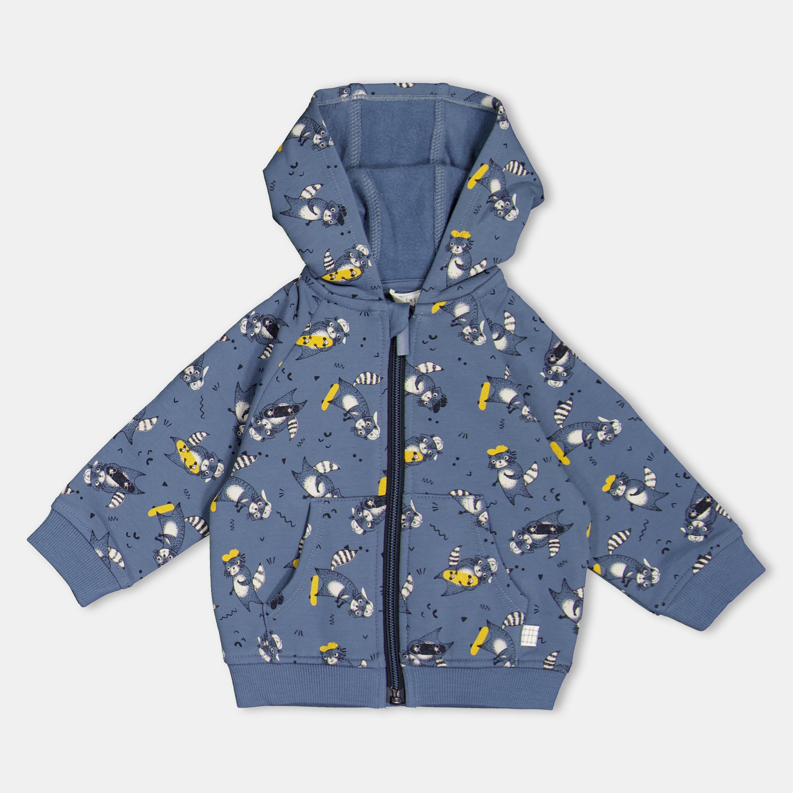Blue - Carrement Beau - Kids' Zip Hoodie - 1