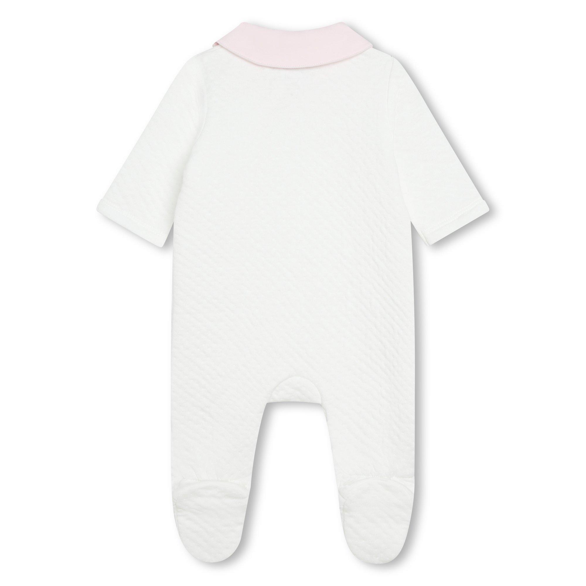 Off White 117 - Boss - Kids 2-Piece Sleepsuit Set, Embroidered Logo - 3