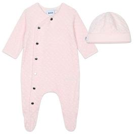 Boss All in One Babygrow and Hat Set Babies