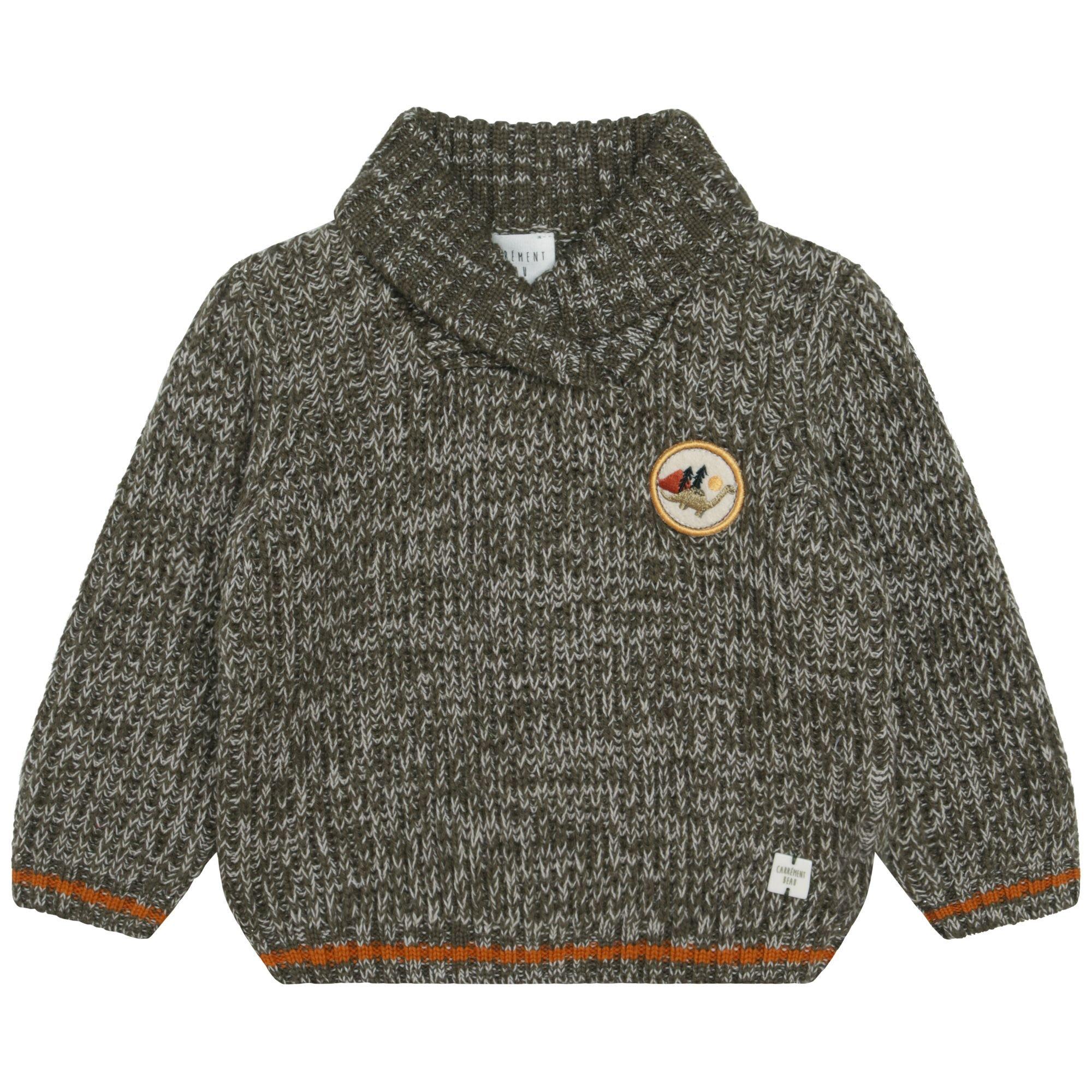 Carrement Beau  Newborn Kids' Hoodie - Stone - 3M