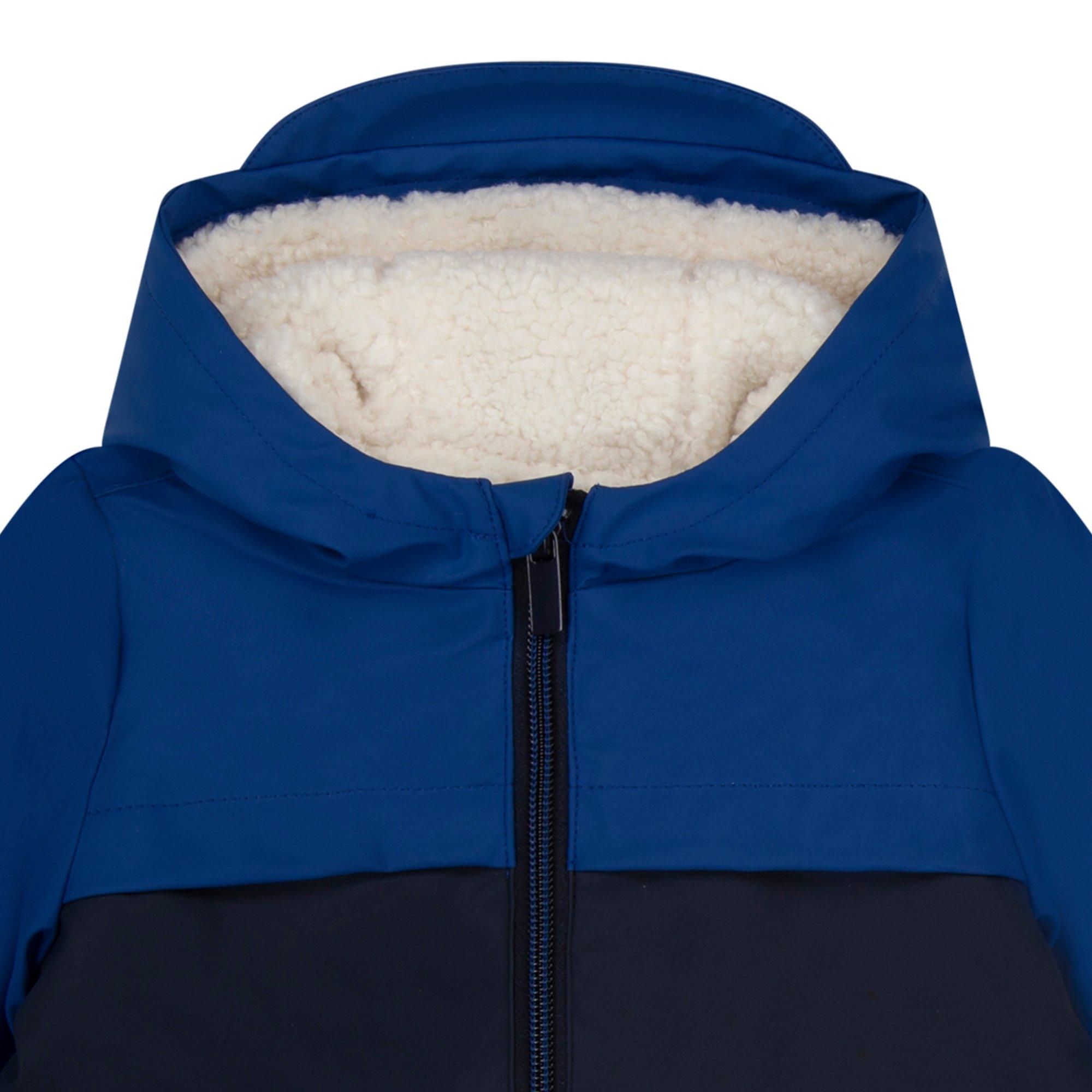 Blue Navy - Carrement Beau - Kids' Waterproof Rain Anorak - 3