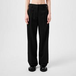 Palm Angels Knit-Tape Straight Trousers