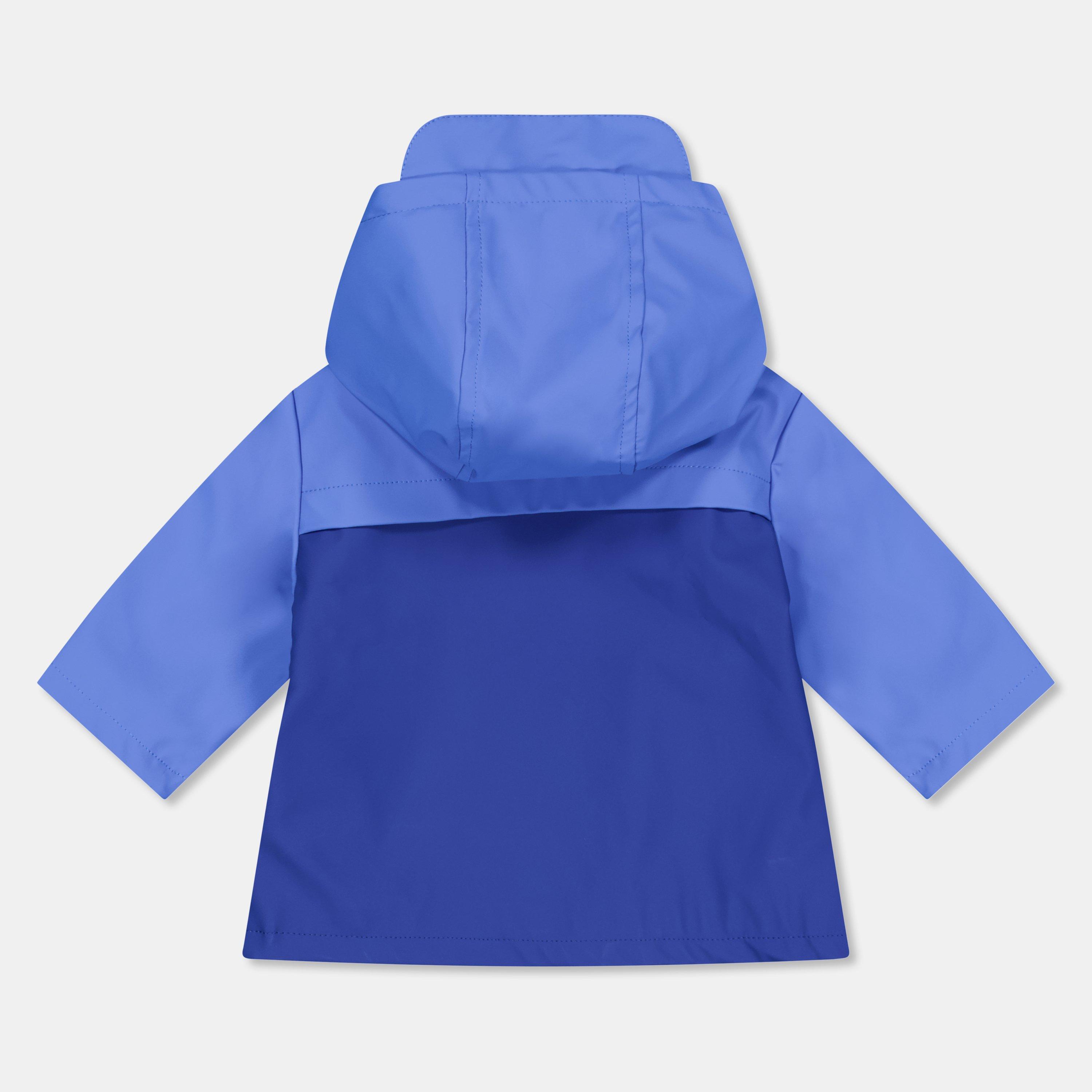 Blue Navy - Carrement Beau - Kids' Waterproof Lightweight Rain Anorak - 2
