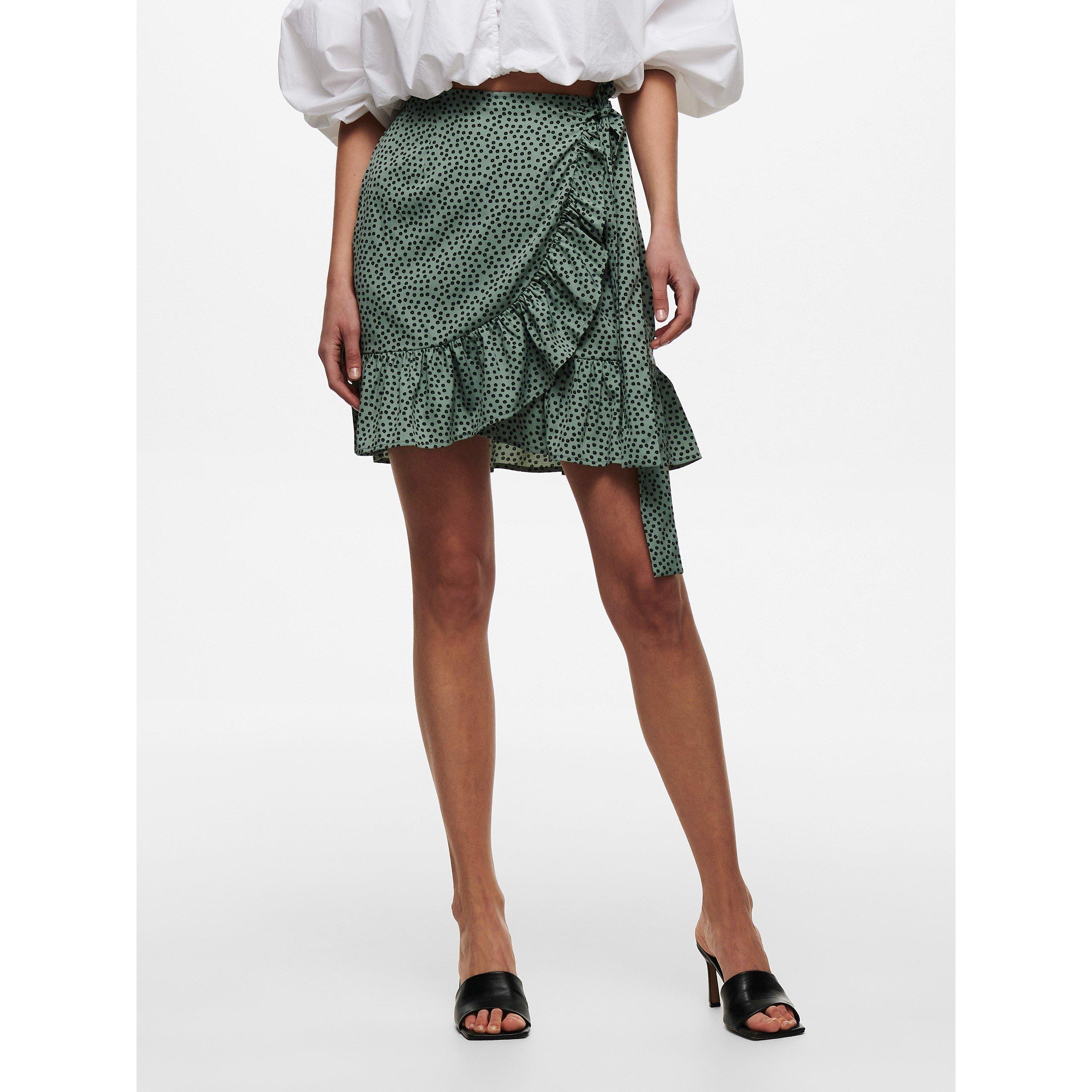 Chinois Green - Only - Olivia Print Wrap Skirt - 3