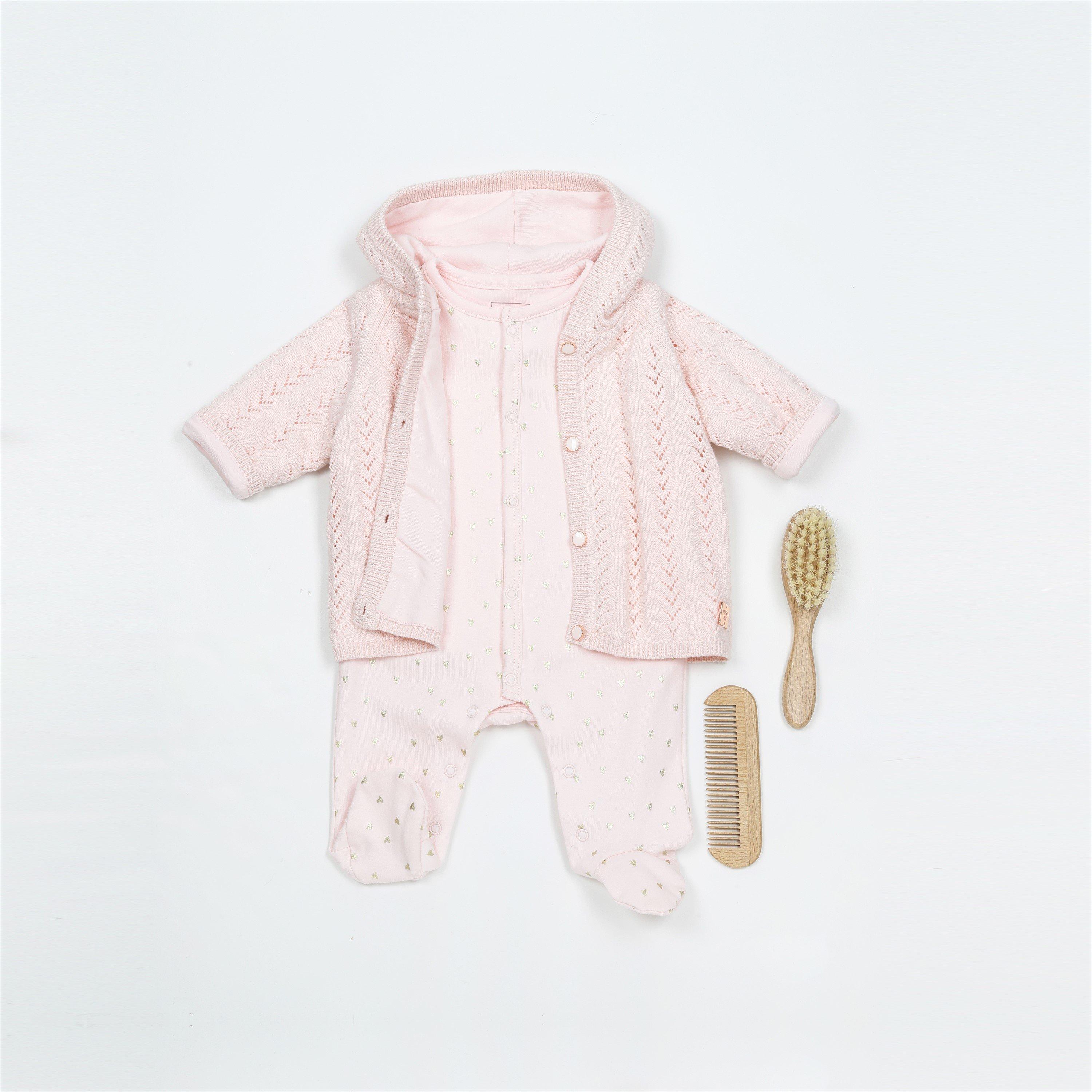 Apricot - Carrement Beau - Kids' Waterproof Adjustable Hood Rain Anorak - 4