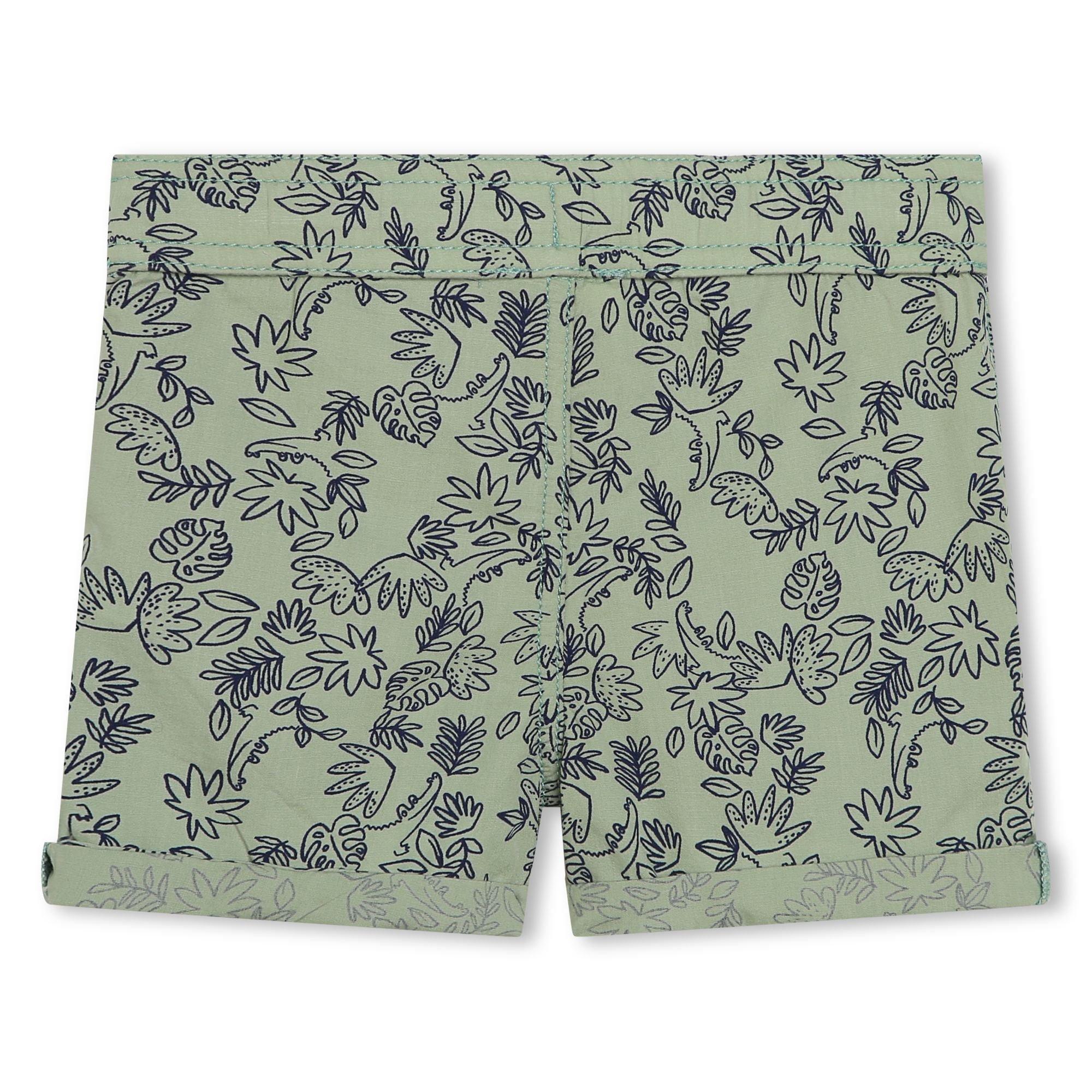 Olive - Carrement Beau - Kids' Jersey Jogger Shorts - 2