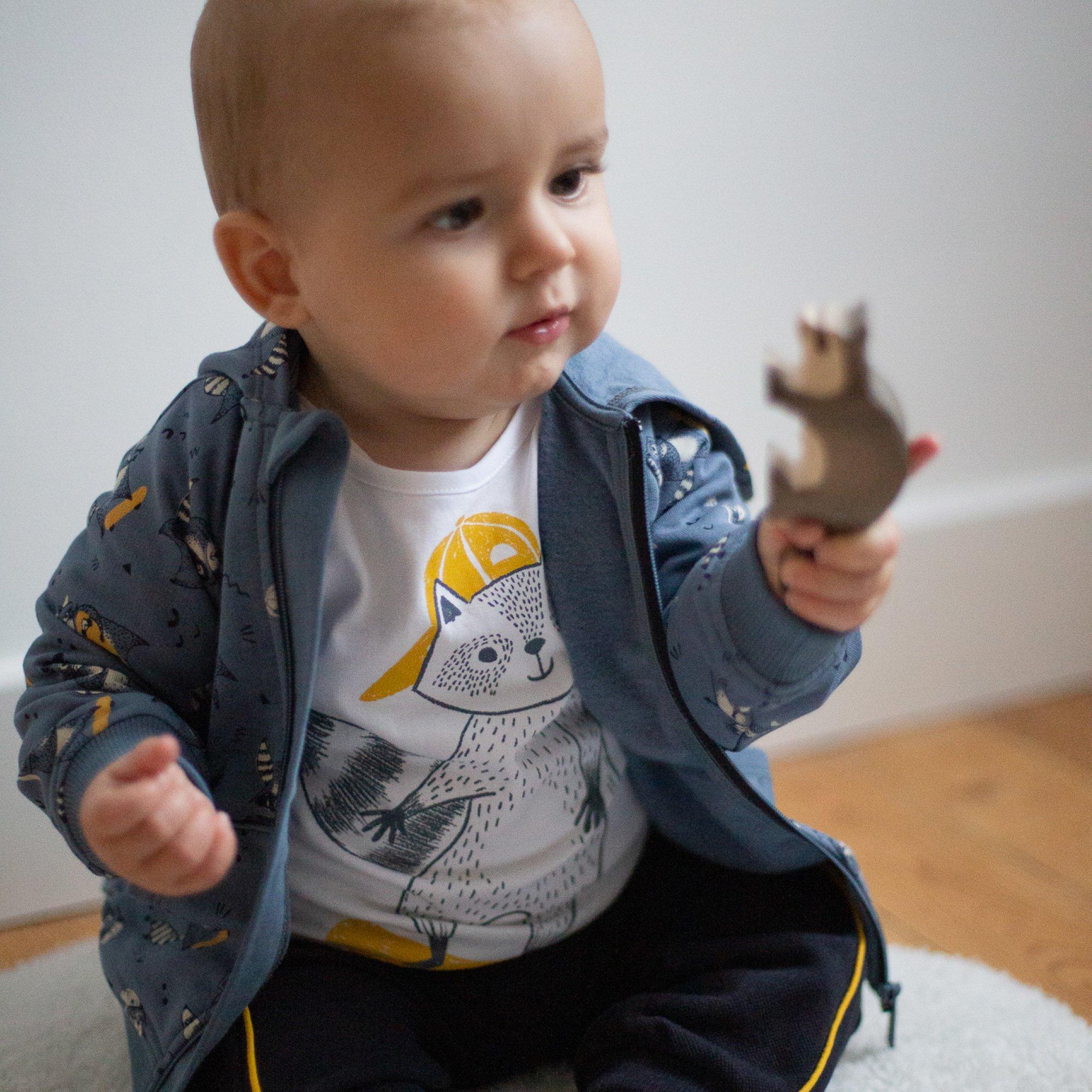 Navy - Carrement Beau - Kids' Tracksuit - 3