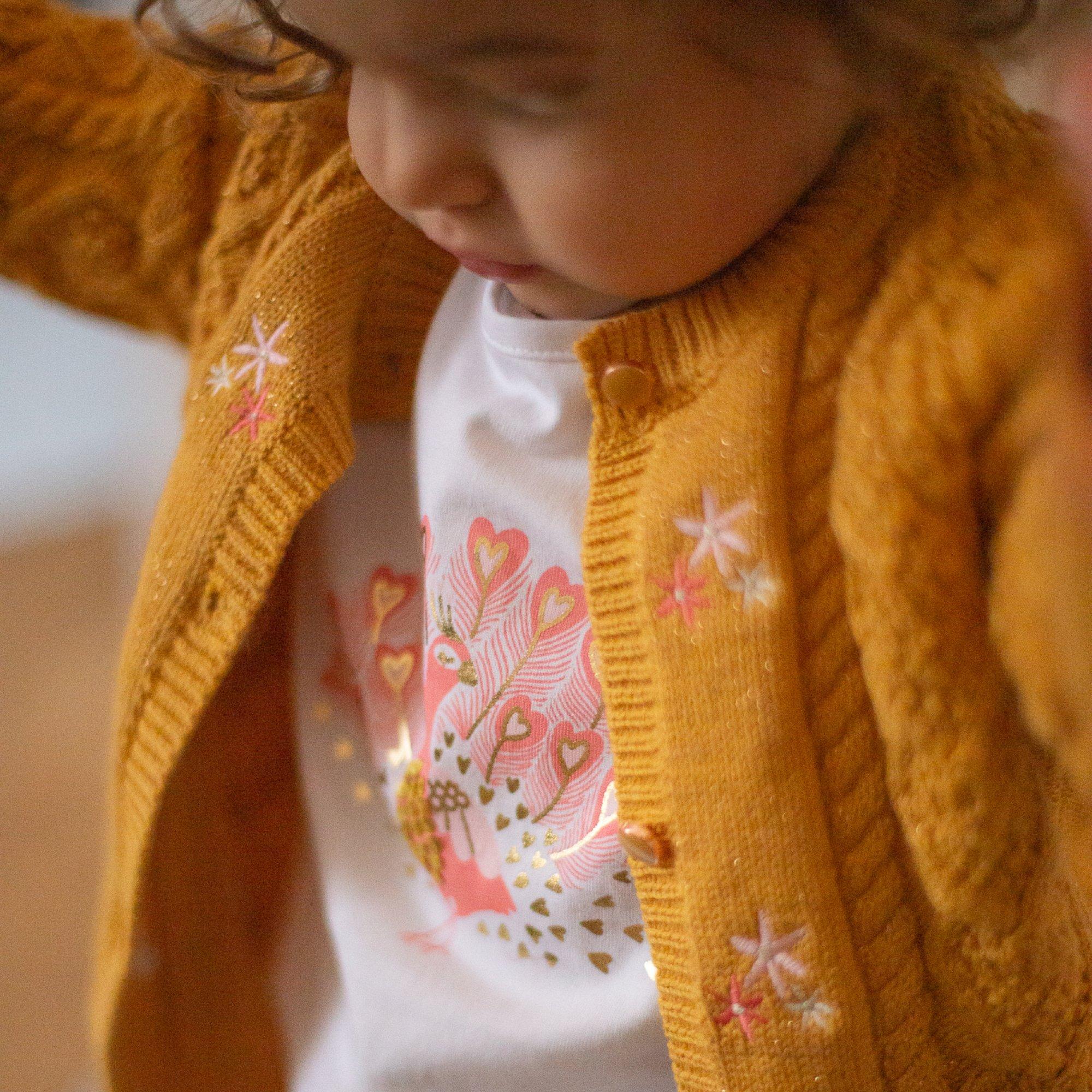 Ochre - Carrement Beau - Kids' Knitted Cardigan - 3