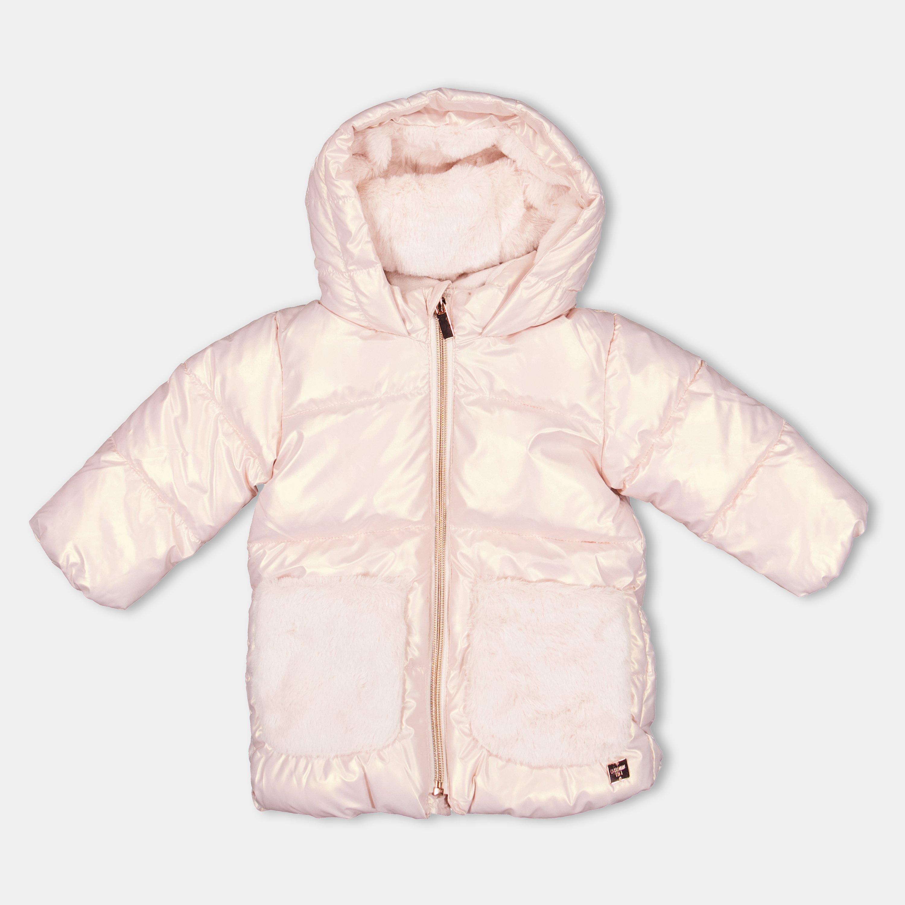Apricot - Carrement Beau - Kids' Insulated Medium Puffer Jacket - 1