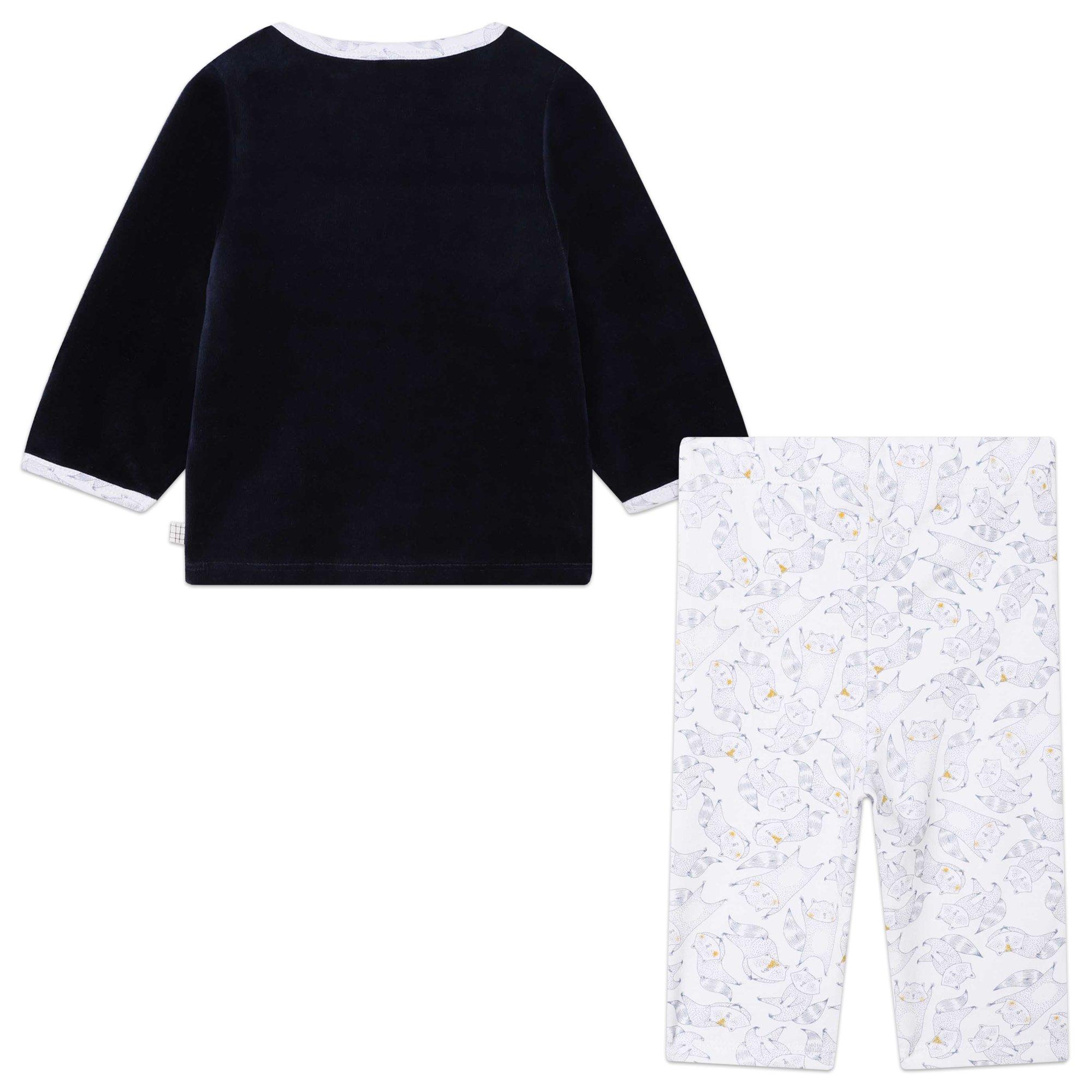 White Navy - Carrement Beau - Kids' Pyjama Set - 2