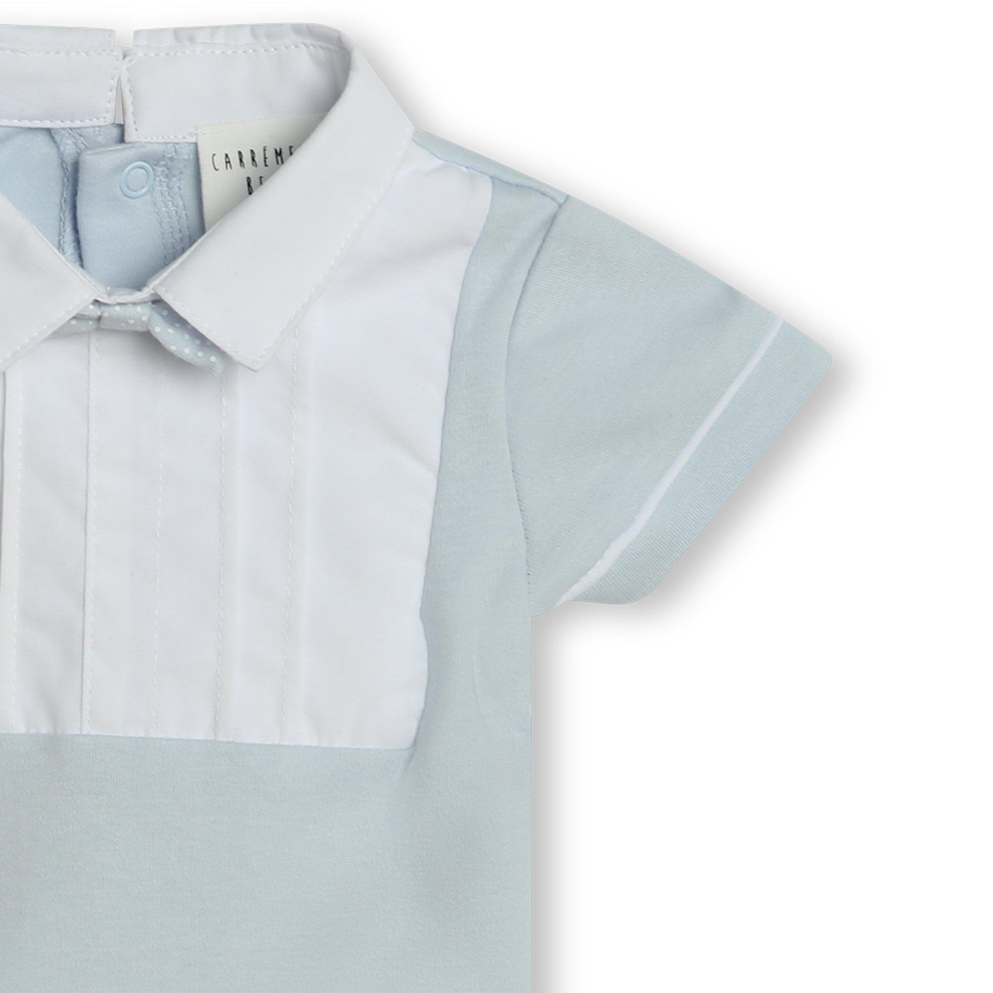 Pale Blue - Carrement Beau - Kids' Cremny Onesie - 2