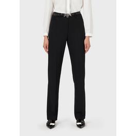 Emporio Armani Straight Leg Trousers