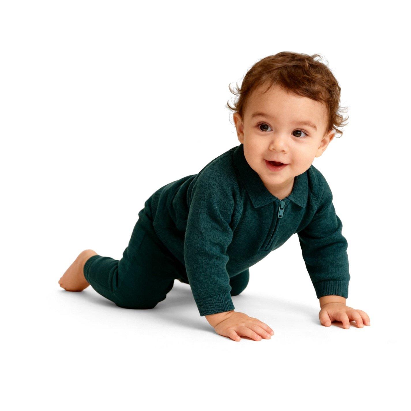 Atlantic Deep - Pretty Green - Kids Regular Top and Trouser Pyjama Set - 4